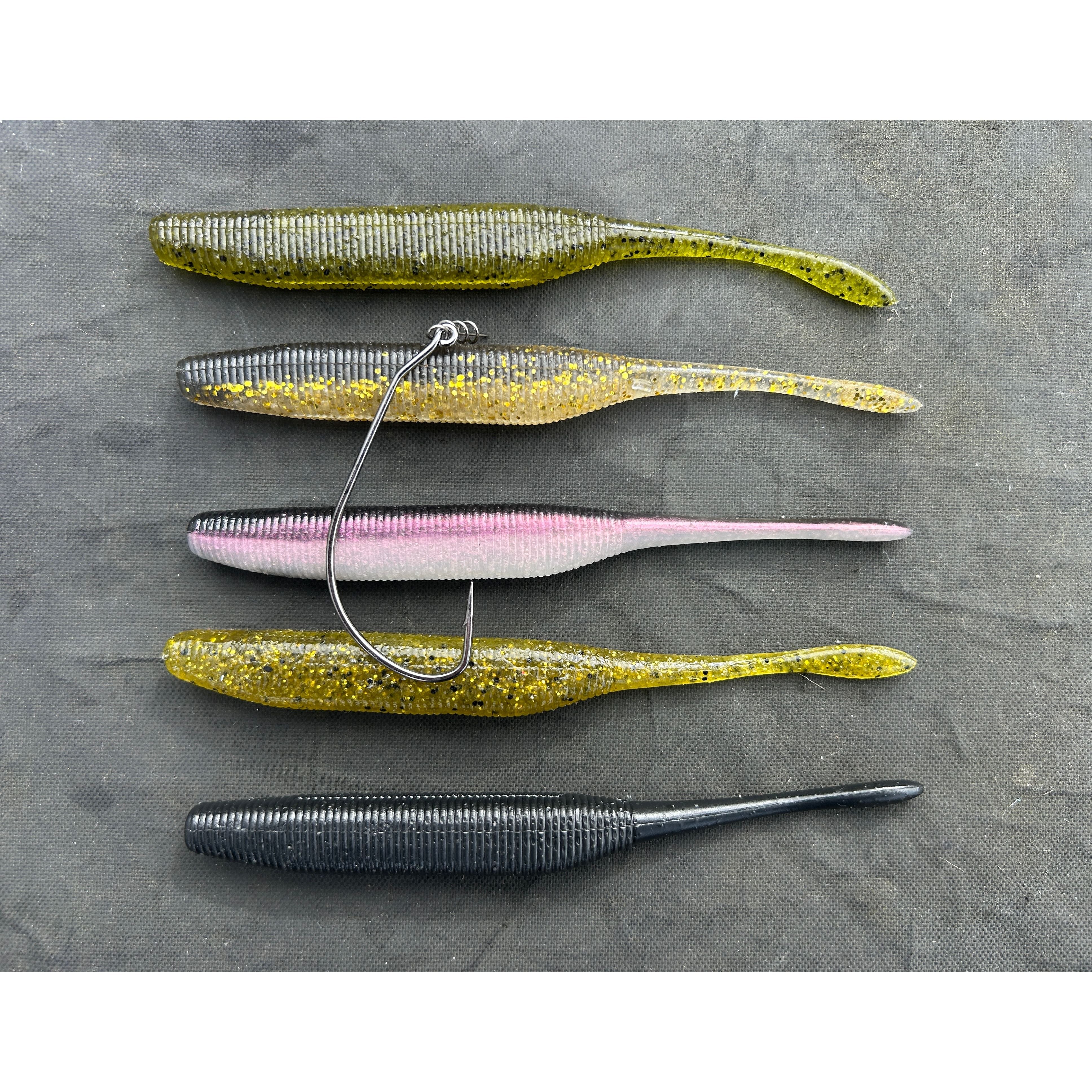 5” Stick Tail Bass Lure Sets