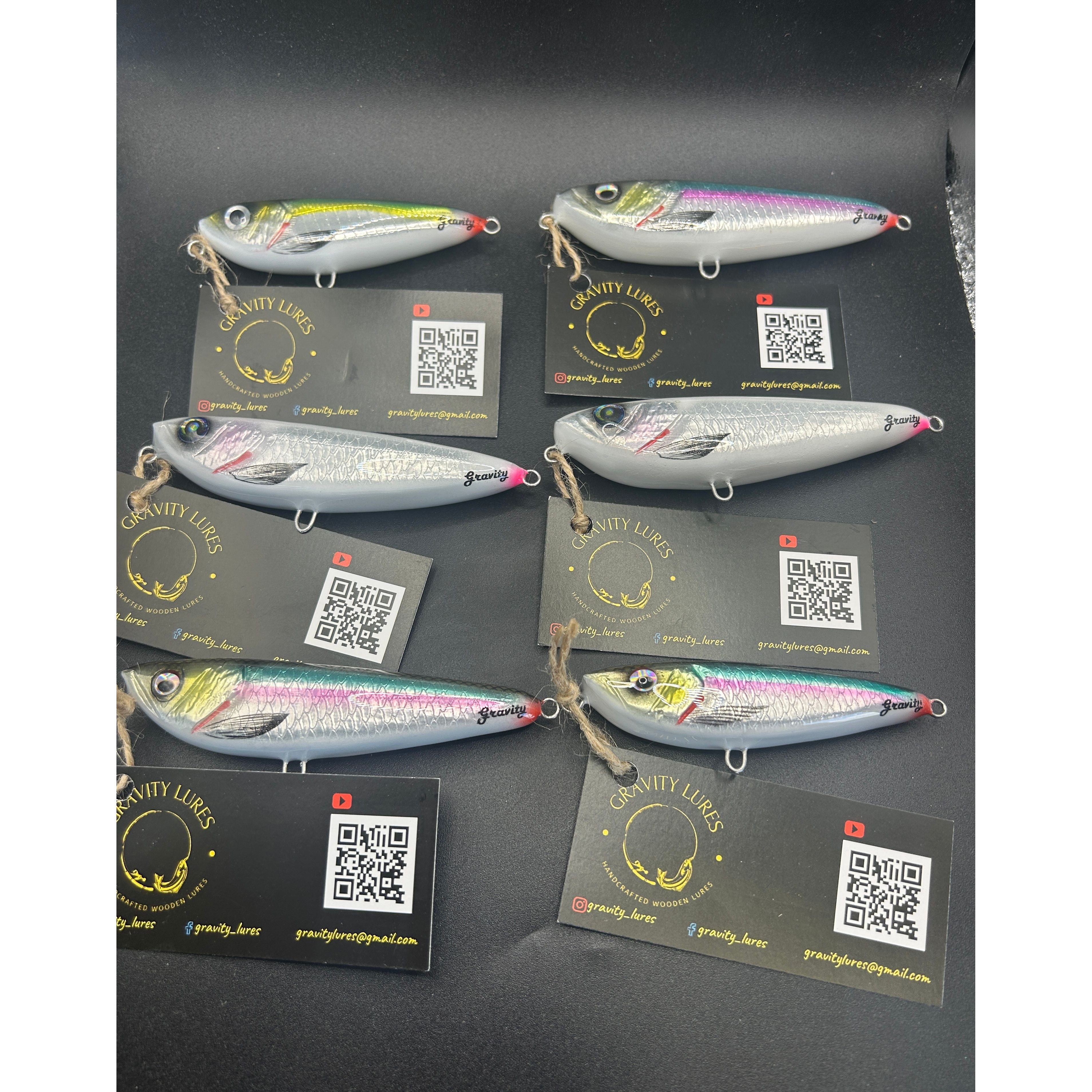 Handmade Gravity Surface Bass Lures