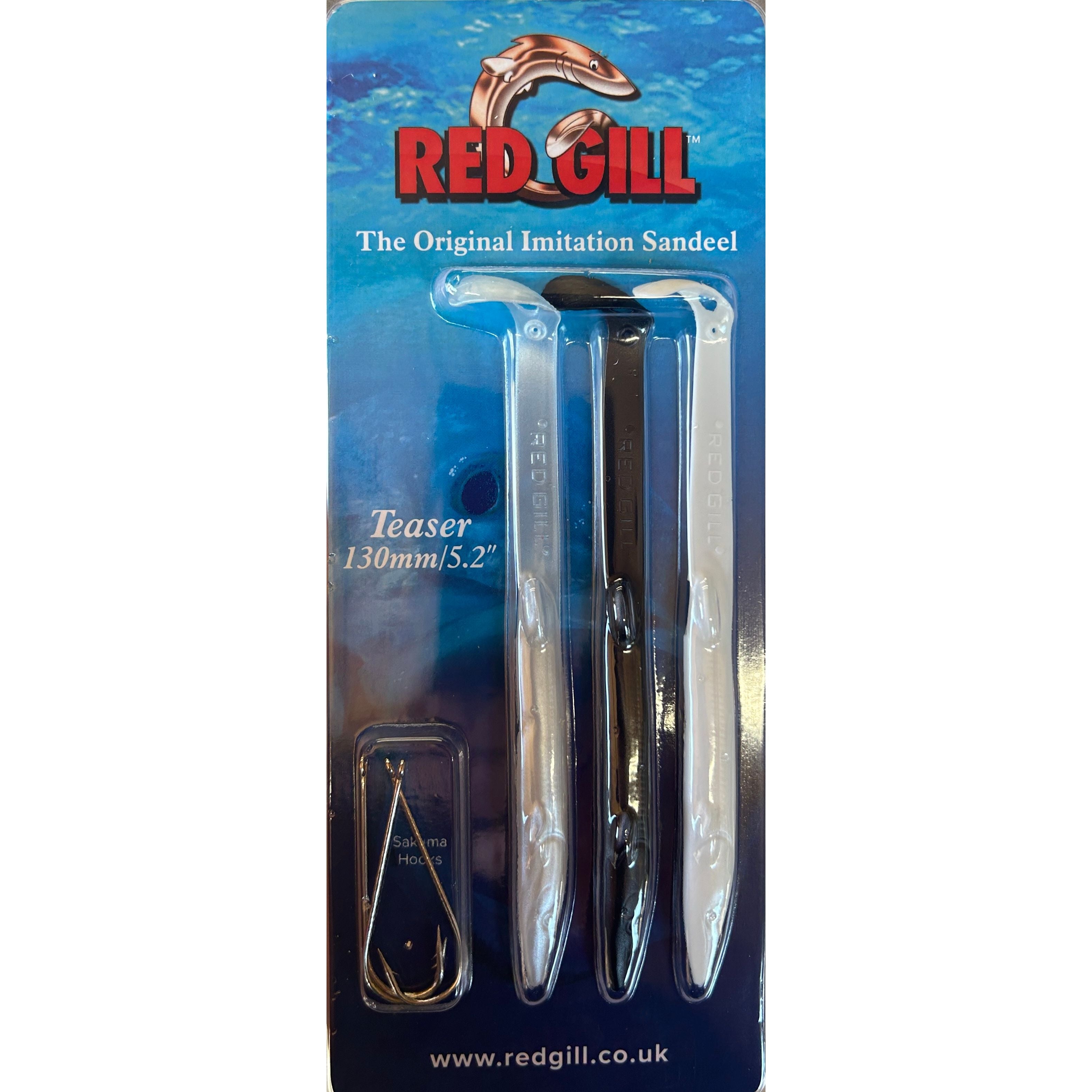 Red Gill Original Teaser, Rascal, Catcher & Flasher Bass Lure Sets