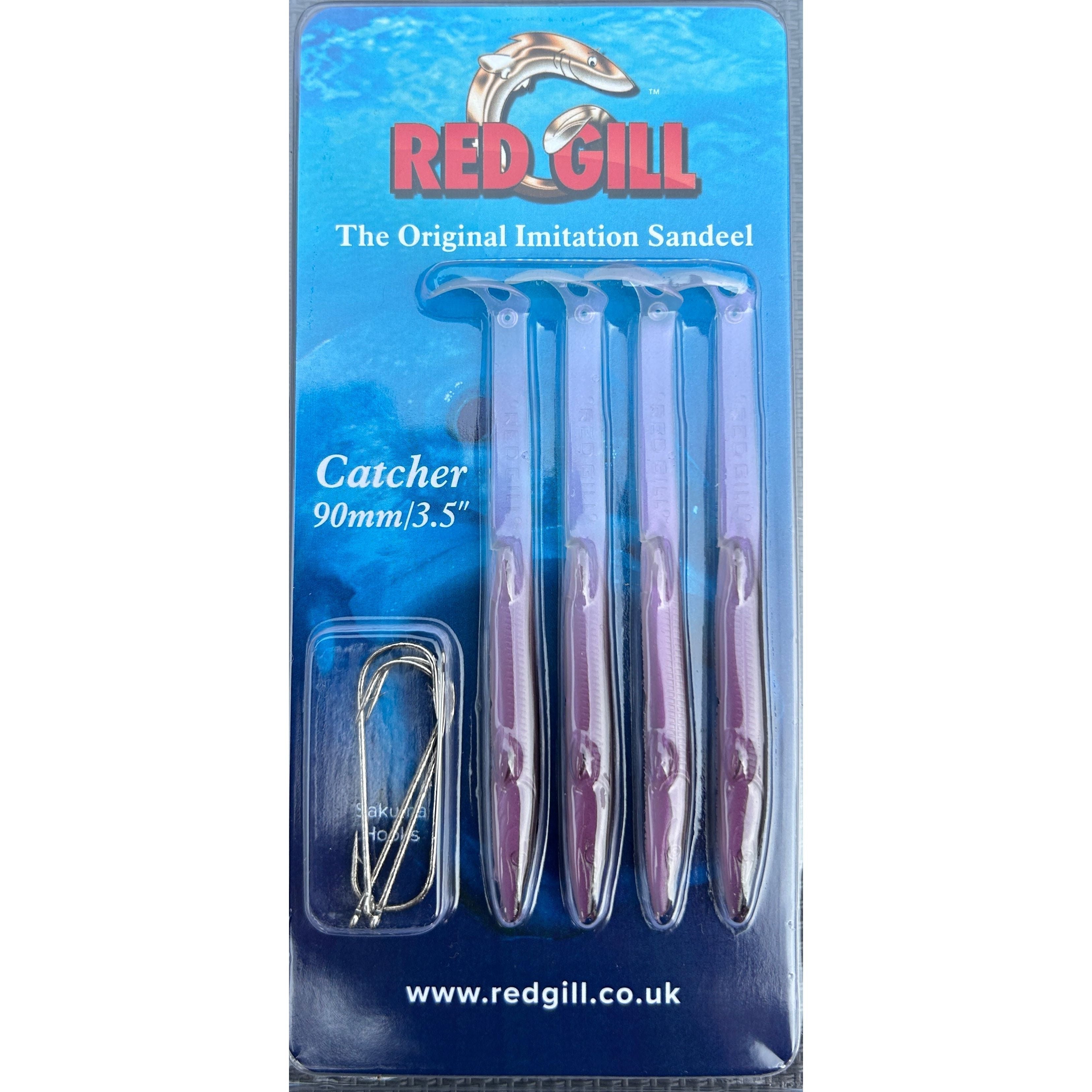 Red Gill Original Imitation Sandeel 90mm (Catcher)