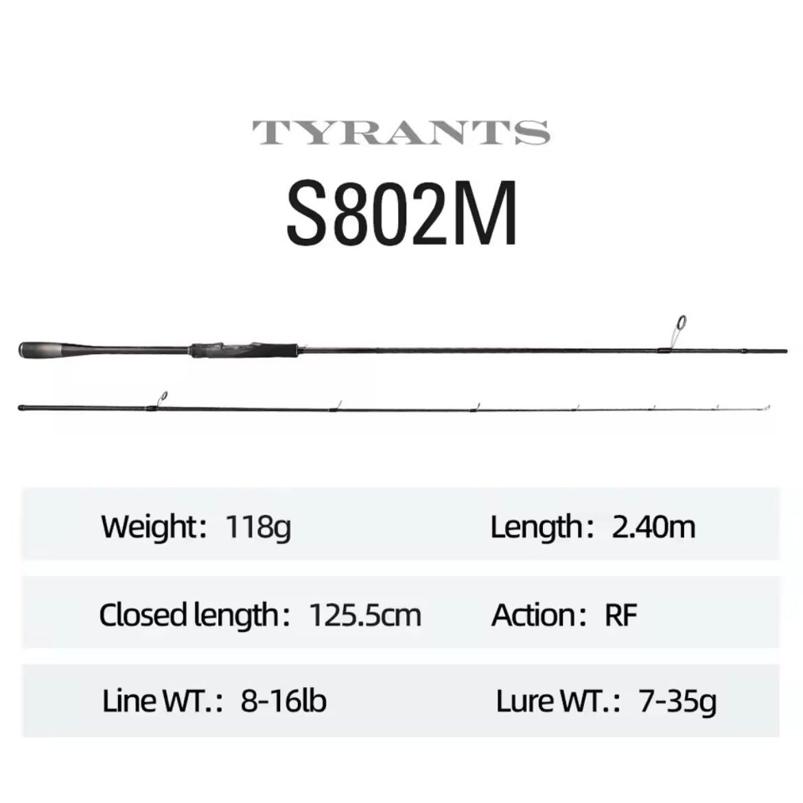 Tyrants Bass Rod Range