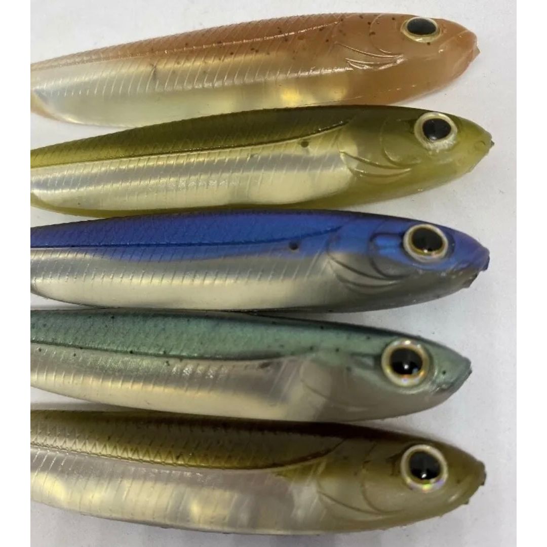 4.5” Supersoft Shad Bass Lure Set 120mm 17g - Bass Lures UK