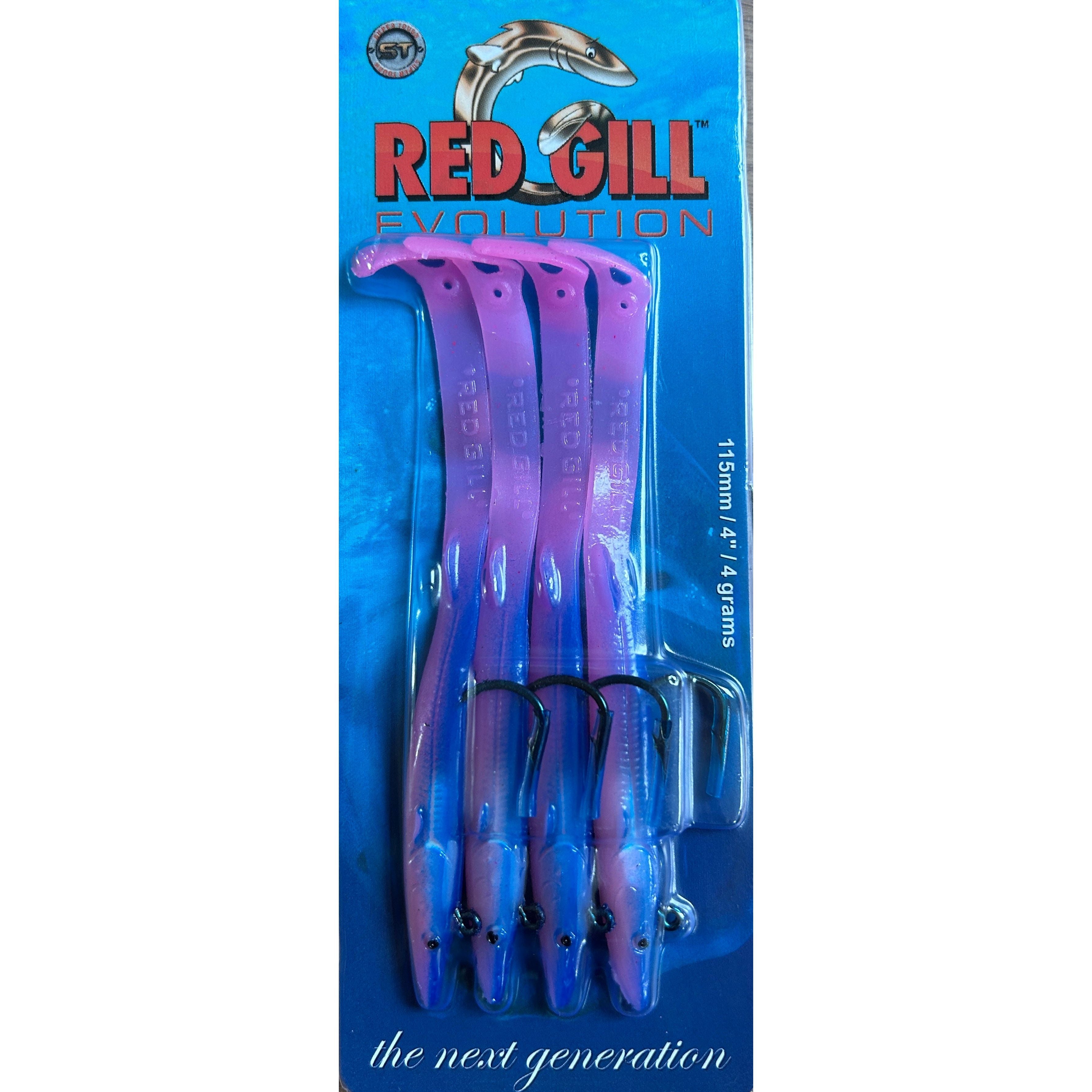 Red Gill Evolution Bass Lures