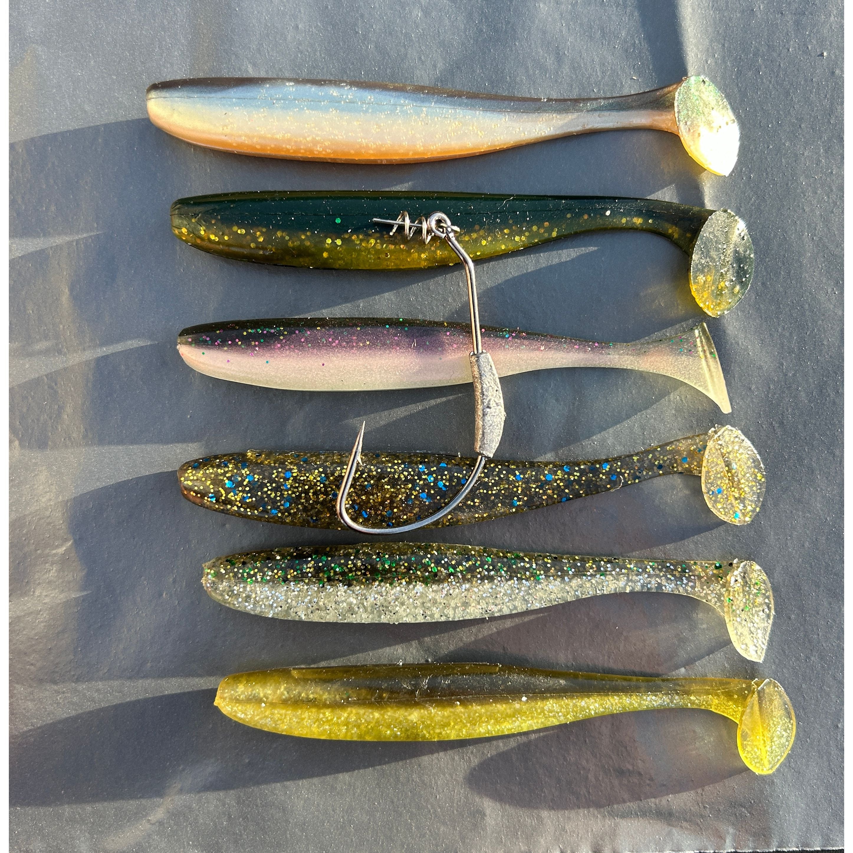 Supersoft Paddletail Bass Lure Sets
