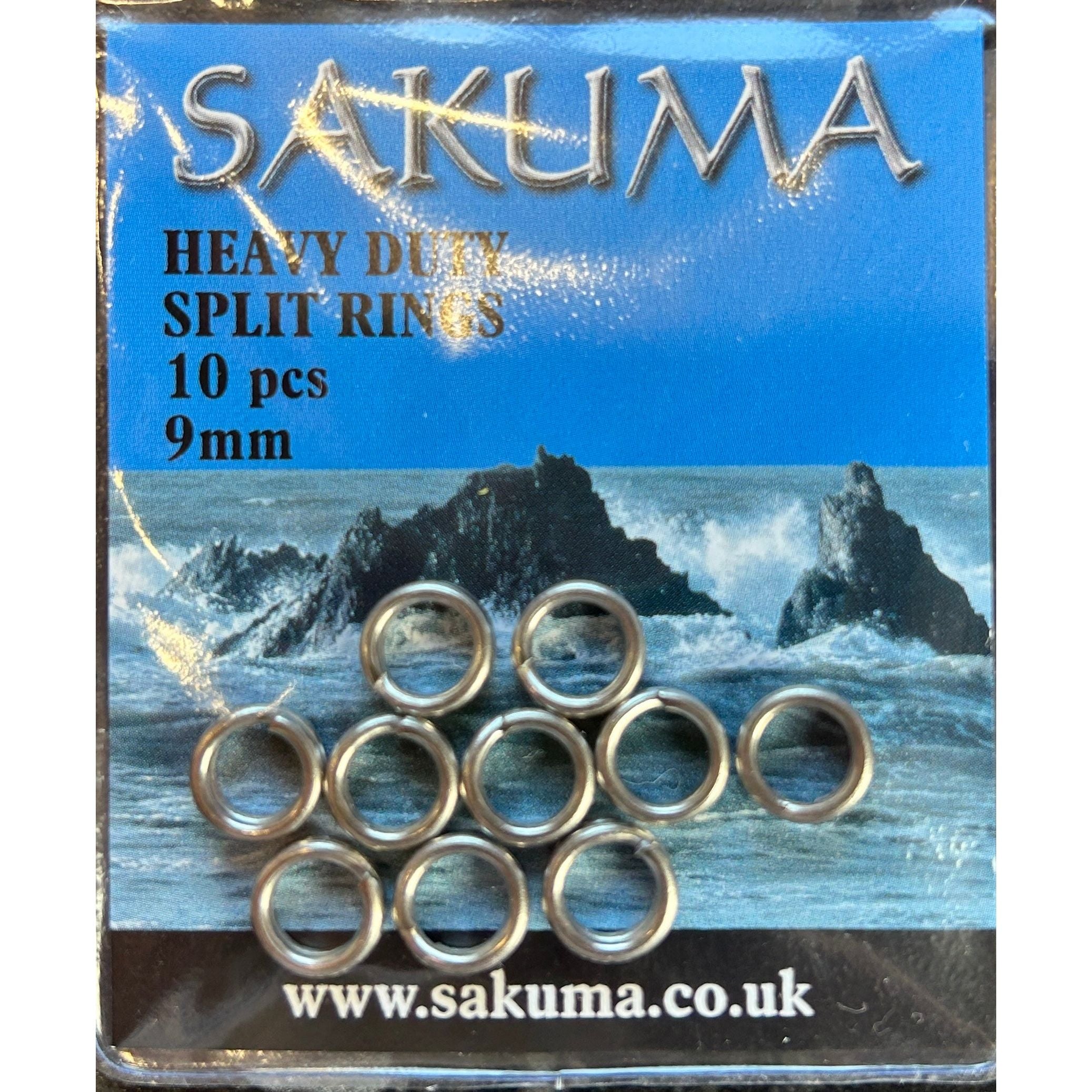 Split Rings for Bass Lures 10 pcs