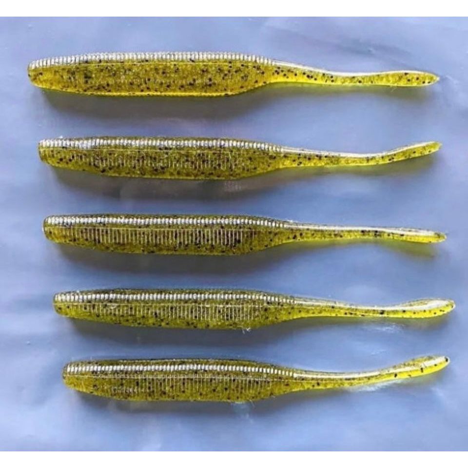 5” Stick Tail Bass Lure Sets - Bass Lures UK