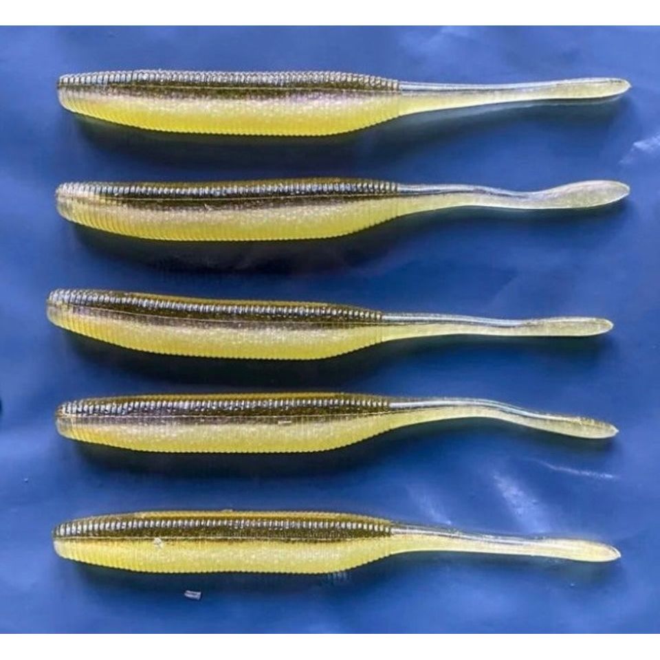 5” Stick Tail Bass Lure Sets - Bass Lures UK