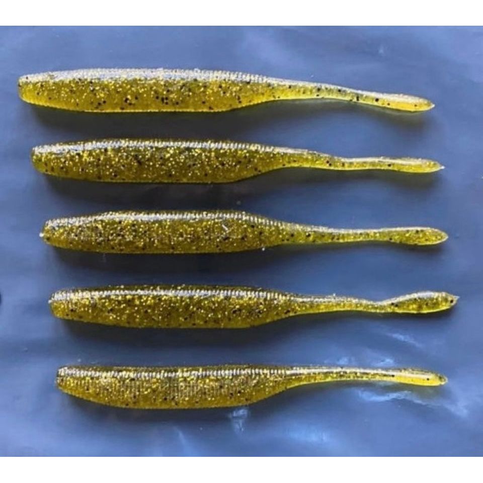 5” Stick Tail Bass Lure Sets - Bass Lures UK