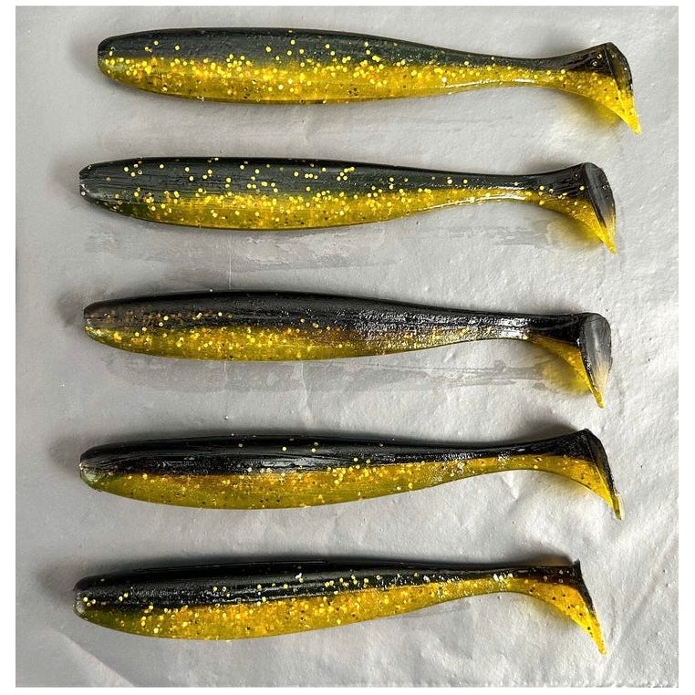 5” Supersoft Paddletail Bass Lure Sets - Bass Lures UK