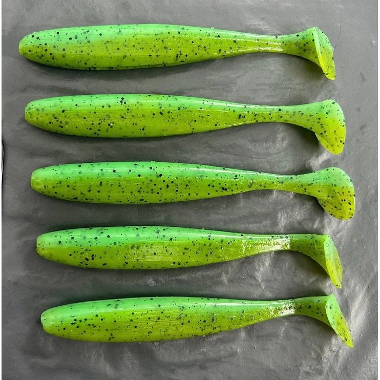 5” Supersoft Paddletail Bass Lure Sets - Bass Lures UK