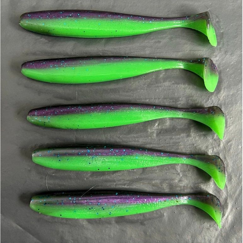 5” Supersoft Paddletail Bass Lure Sets - Bass Lures UK