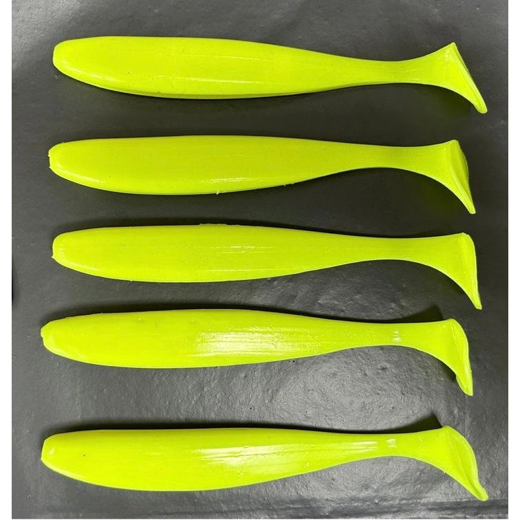 5” Supersoft Paddletail Bass Lure Sets - Bass Lures UK