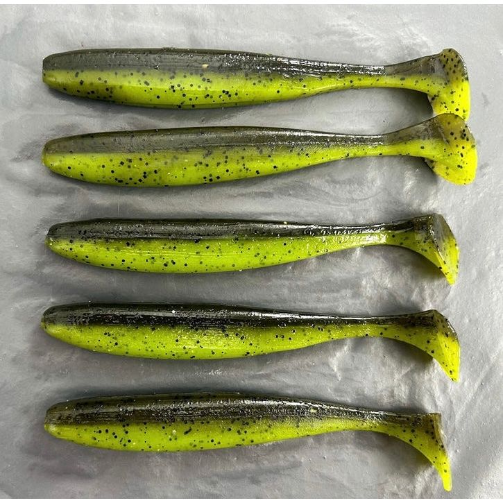 5” Supersoft Paddletail Bass Lure Sets - Bass Lures UK