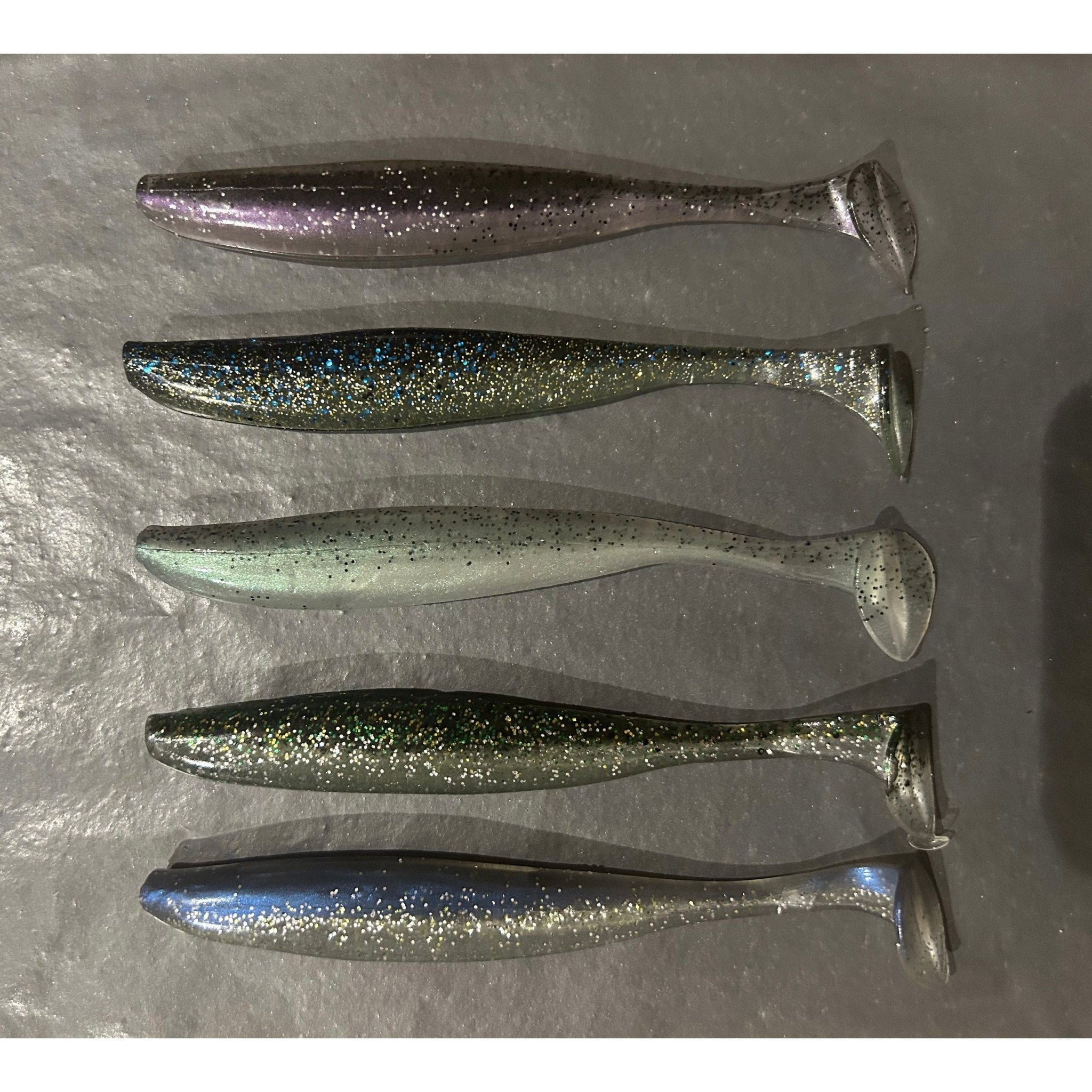 5” T - Tail Soft Bass Lure Sets - Bass Lures UK