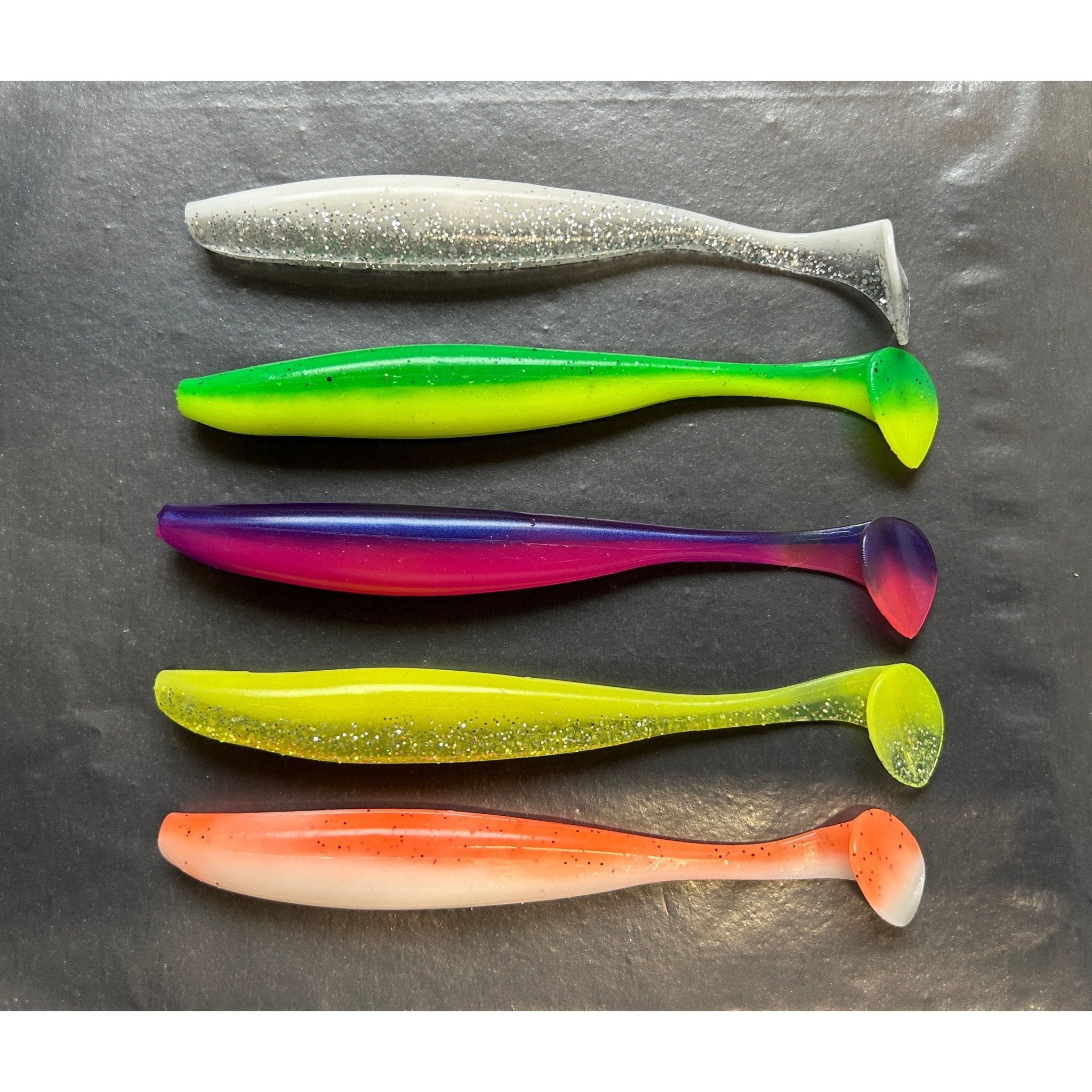 5” T - Tail Soft Bass Lure Sets - Bass Lures UK