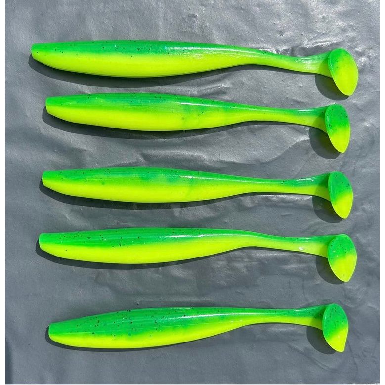 5” T - Tail Soft Bass Lure Sets - Bass Lures UK