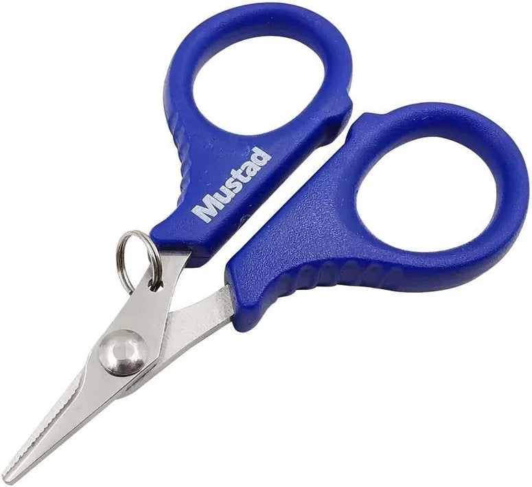 Mustad Serrated Braid Scissors 3.5"
