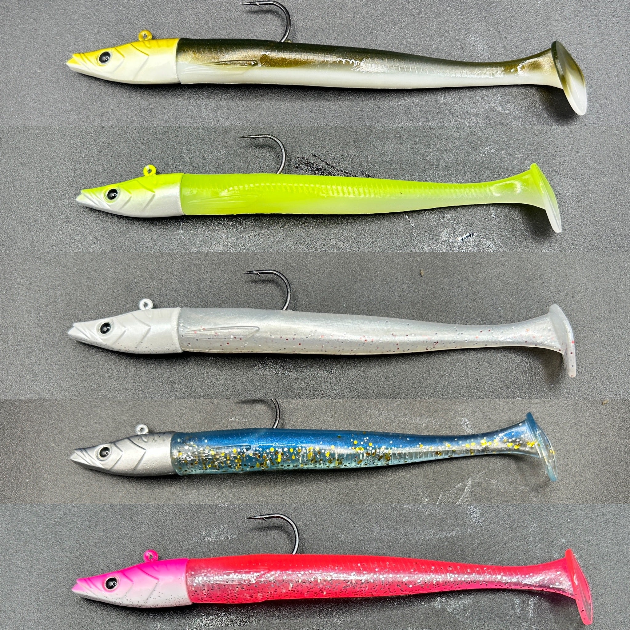 Weighted Eel Bass Lure 130mm 21g