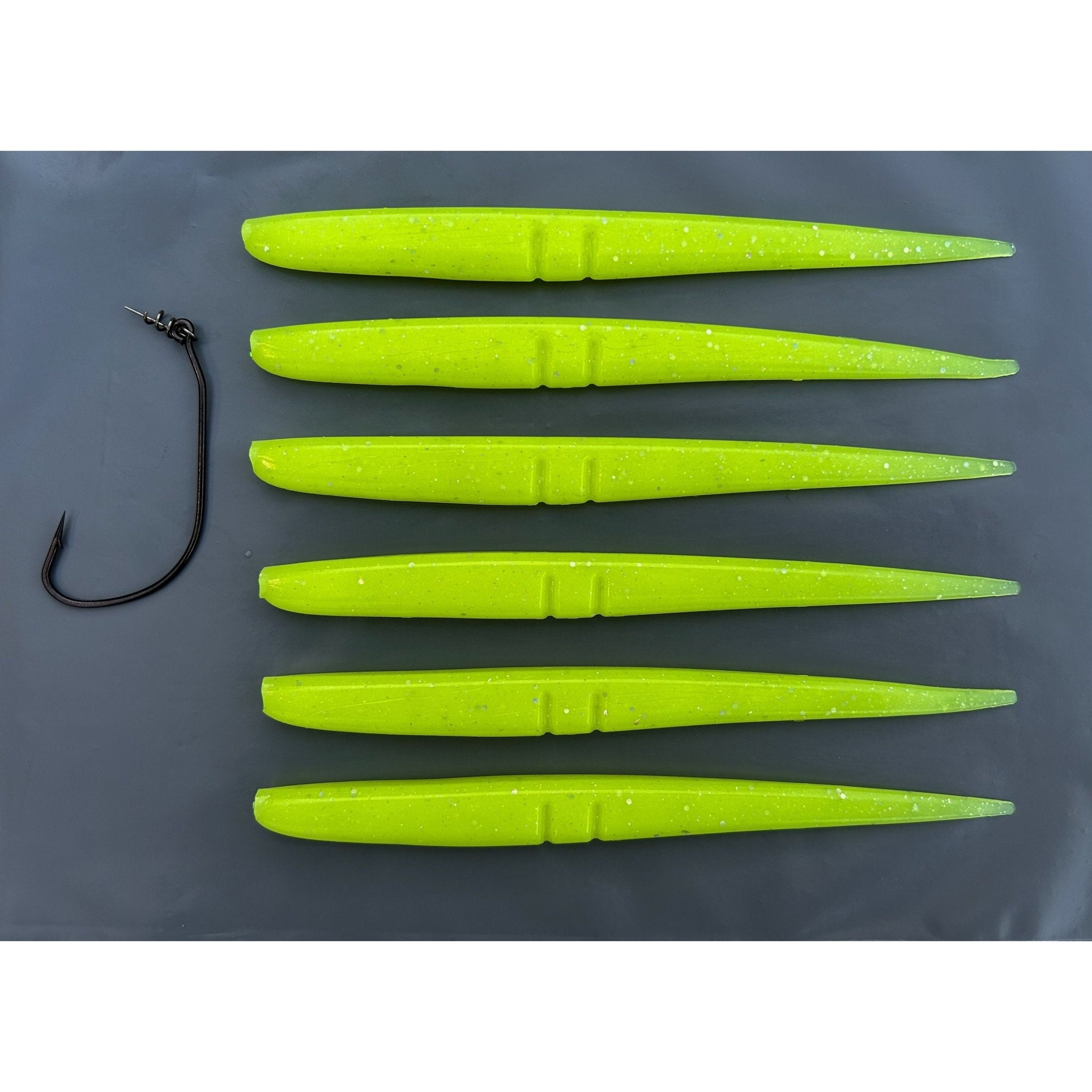 6” Handmade Cornish Slug Bass Lure Sets - Bass Lures UK