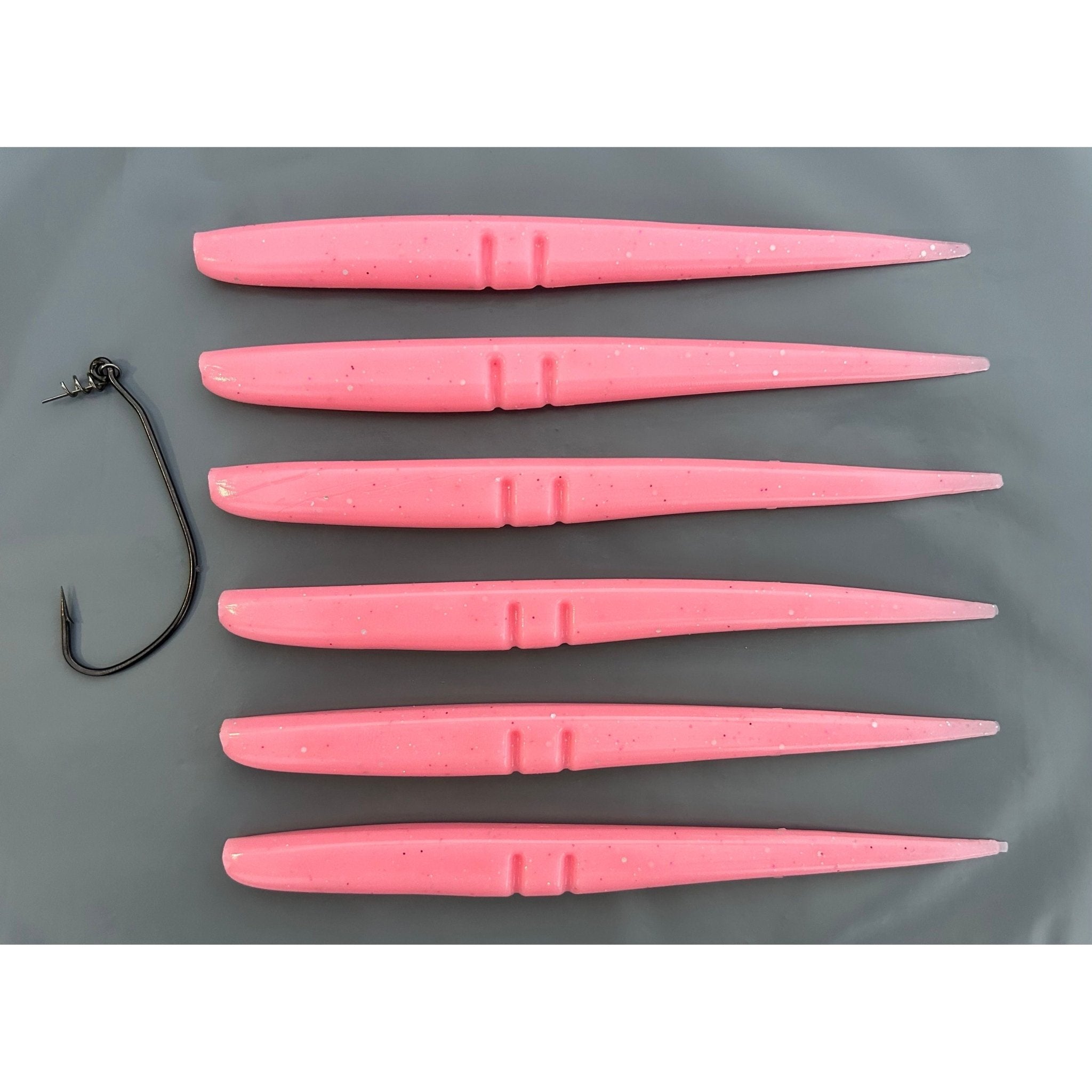 6” Handmade Cornish Slug Bass Lure Sets - Bass Lures UK