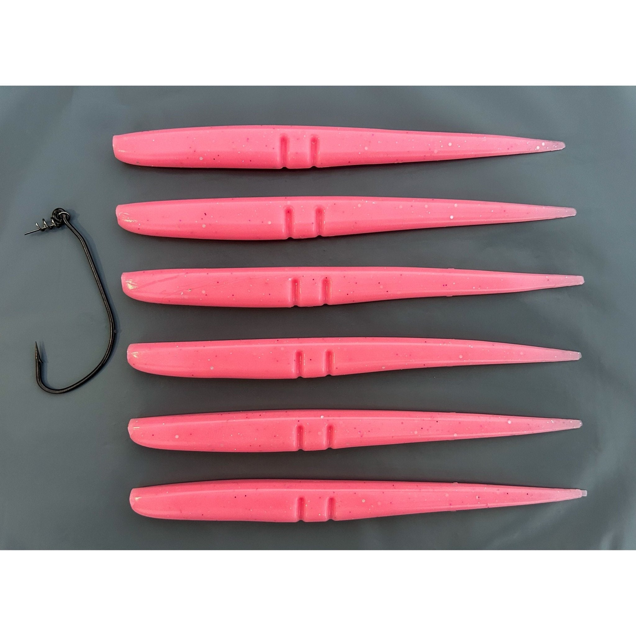 6” Handmade Cornish Slug Bass Lure Sets - Bass Lures UK