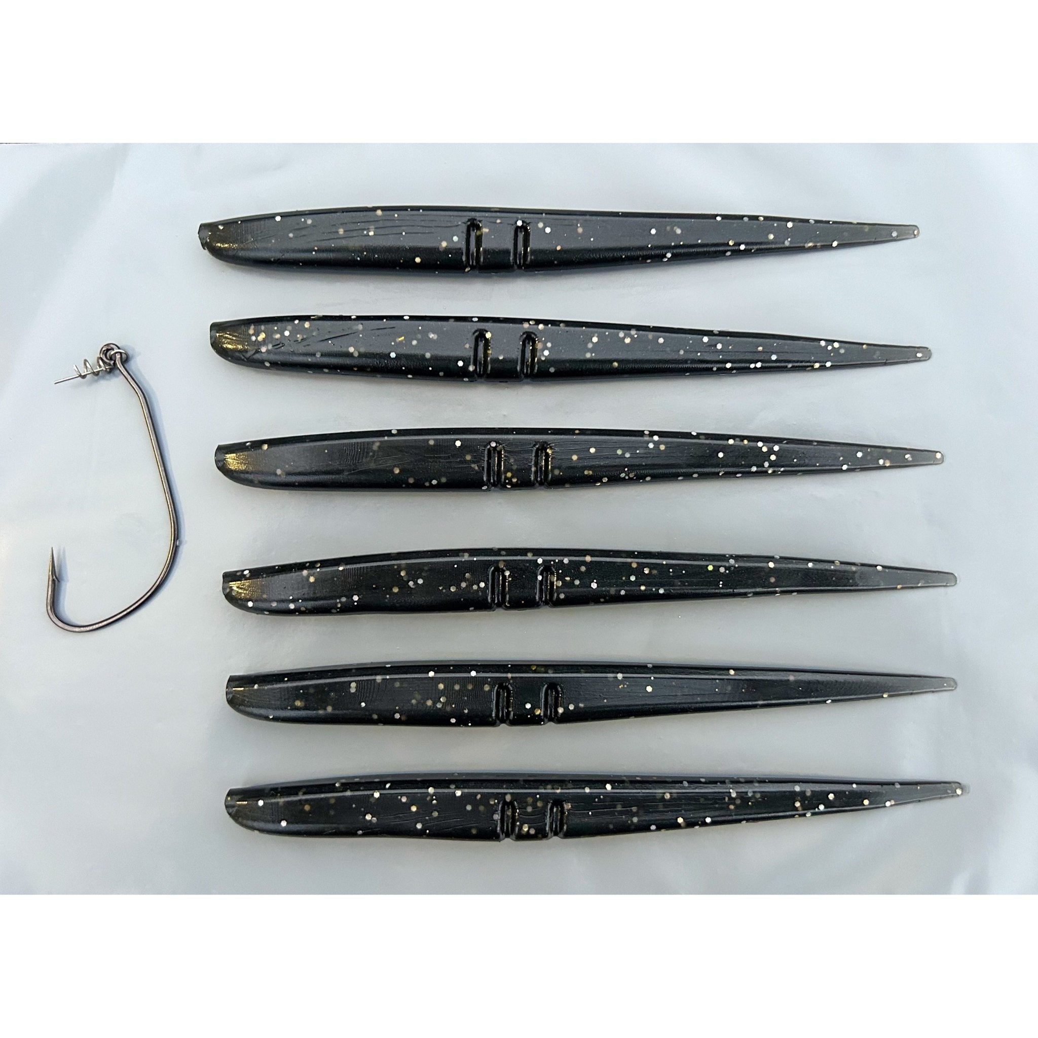 6” Handmade Cornish Slug Bass Lure Sets - Bass Lures UK