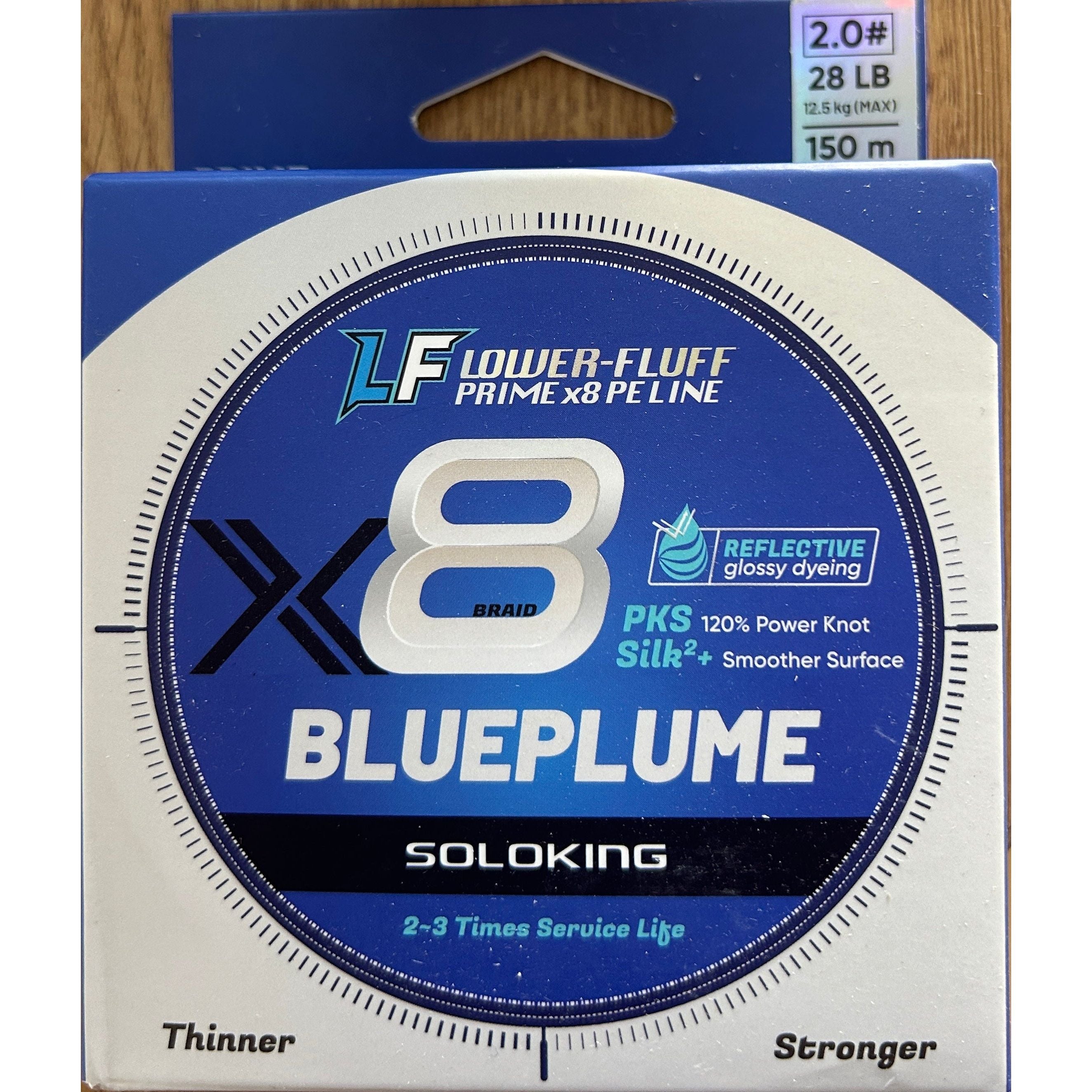 Fishing Braid Ultra Strength & Ultra Smooth x8 PE Blue & Green Fishing Line