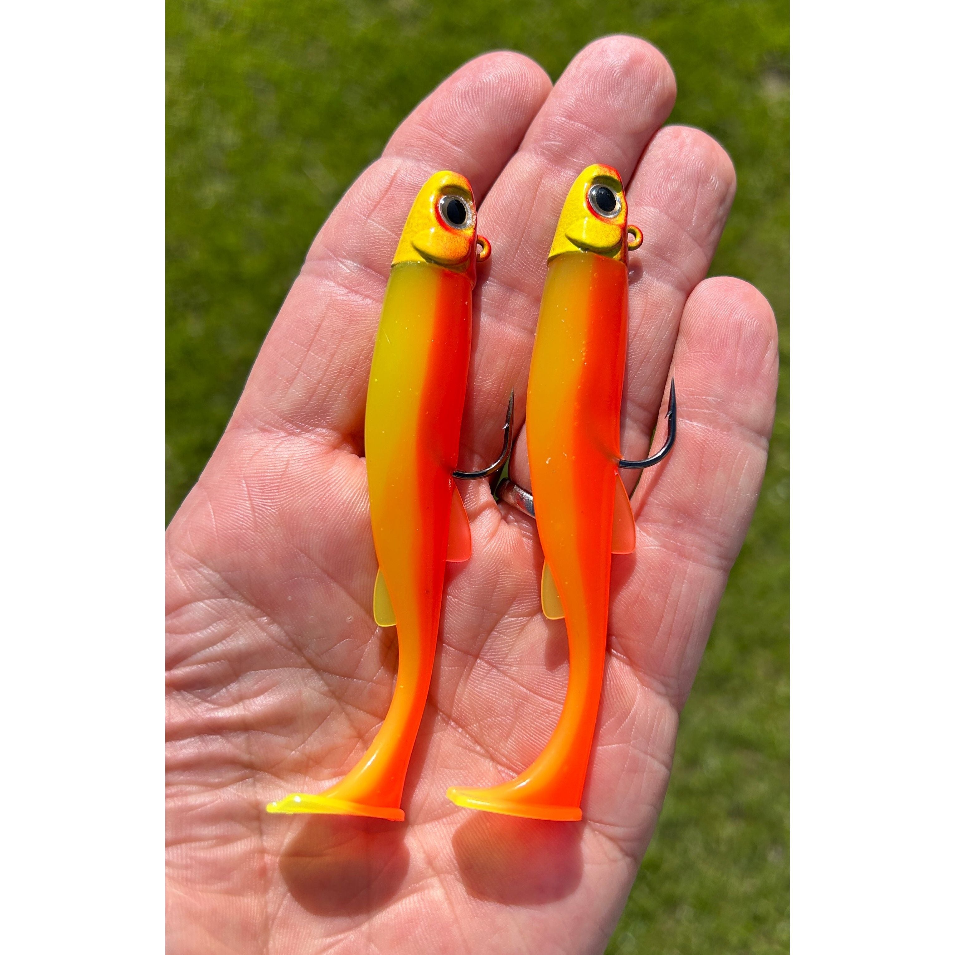 SEADRA PADDLE SHAD DOUBLE COMBO BASS LURE SET (NEW 2025)