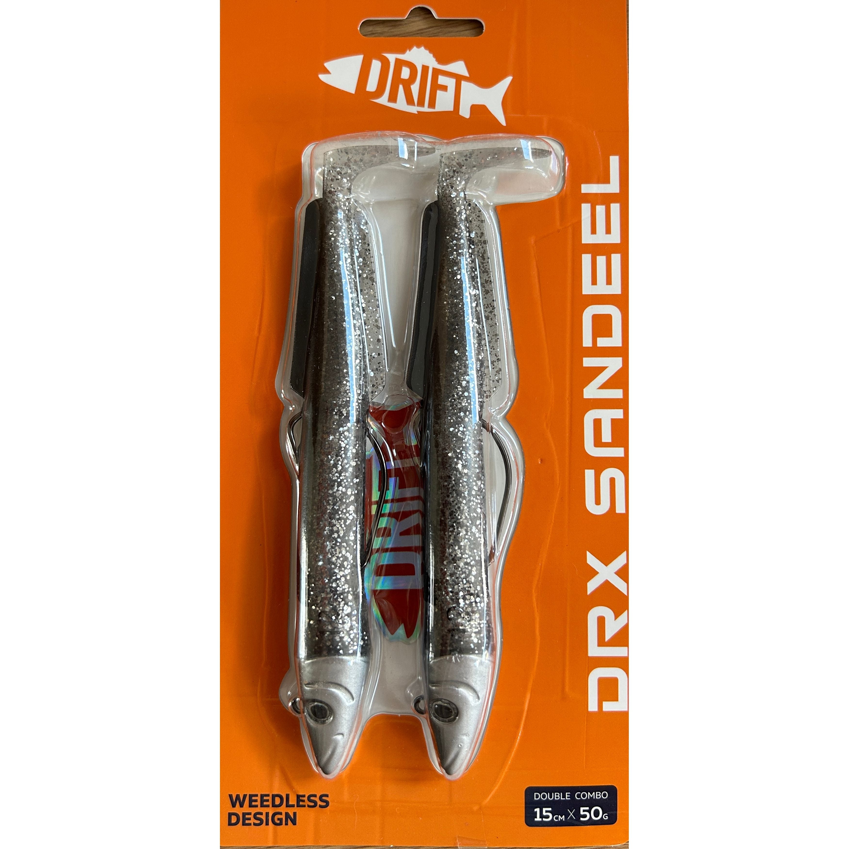 Drift DRX Weedless Sandeel Double Combo Bass Lure