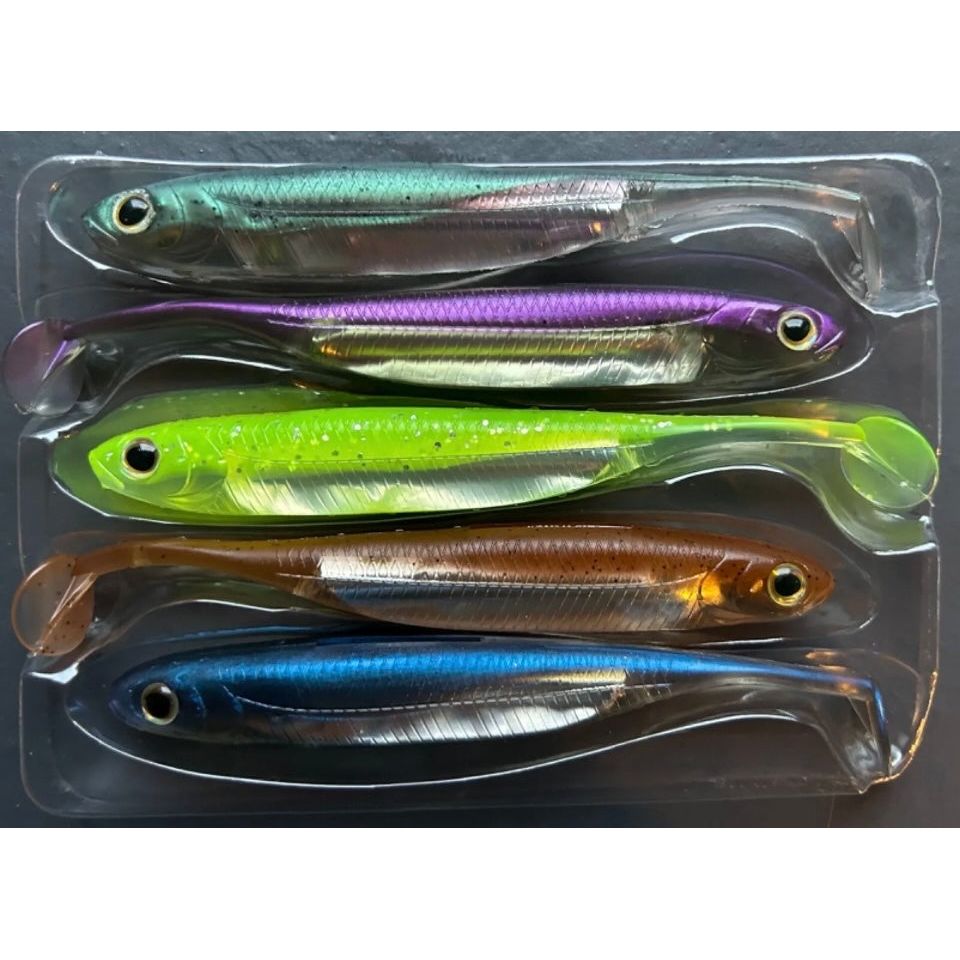 4.5” J Shad Style Lure Set 120mm