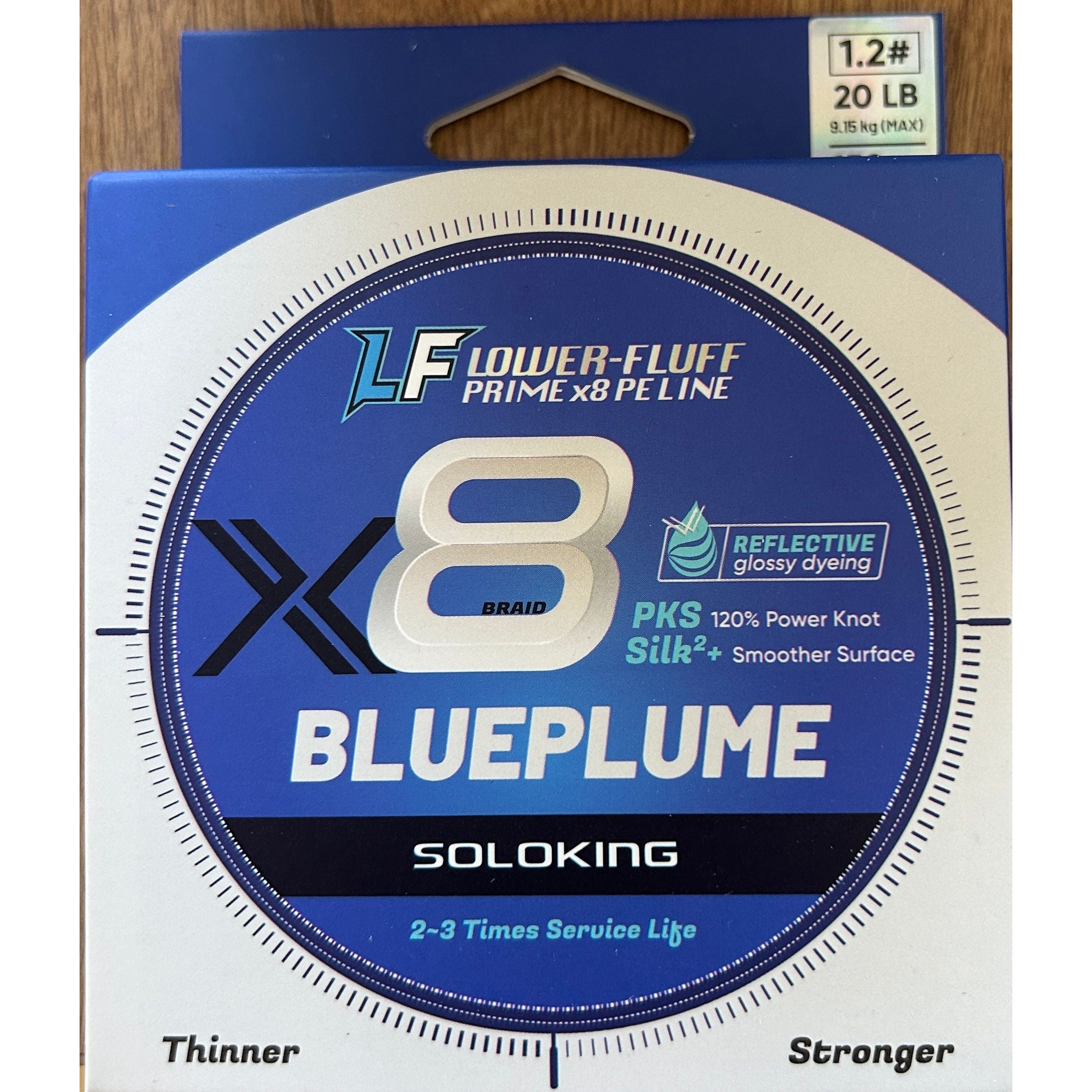 Fishing Braid Ultra Strength & Ultra Smooth x8 PE Blue & Green Fishing Line