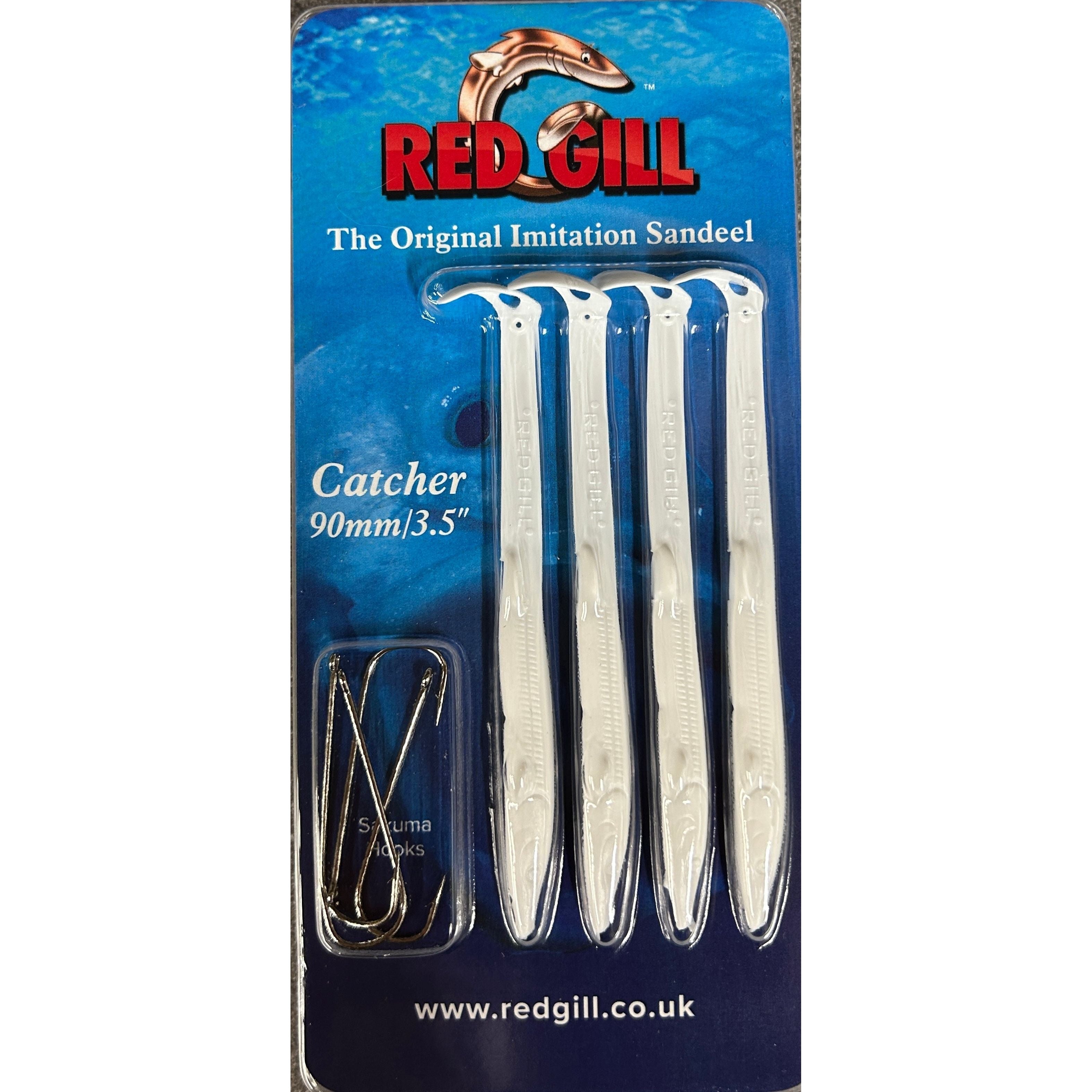 Red Gill Original Imitation Sandeel 90mm (Catcher)