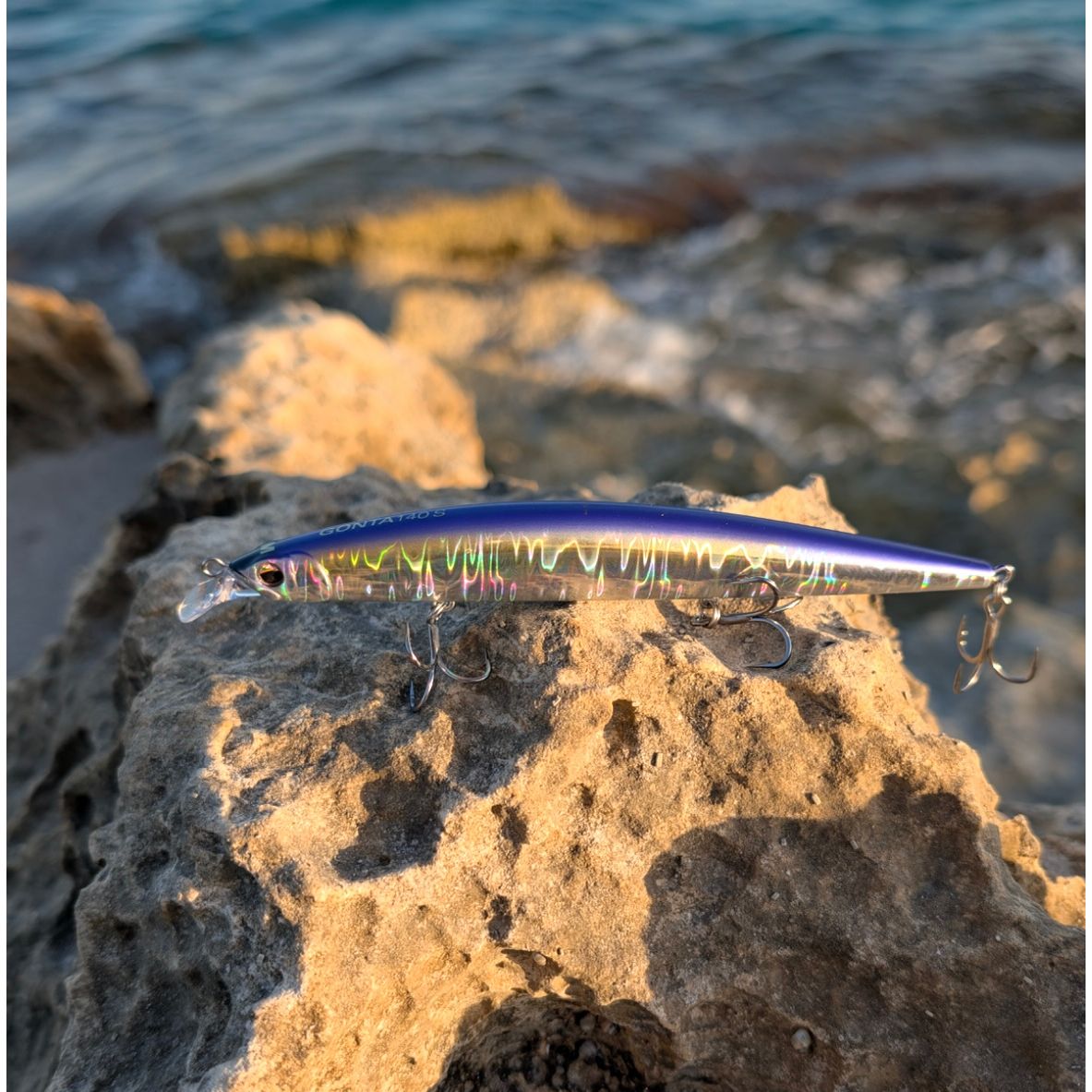 Medium Mustad Gonta Shallow Diving Minnow 110mm Floating & Sinking