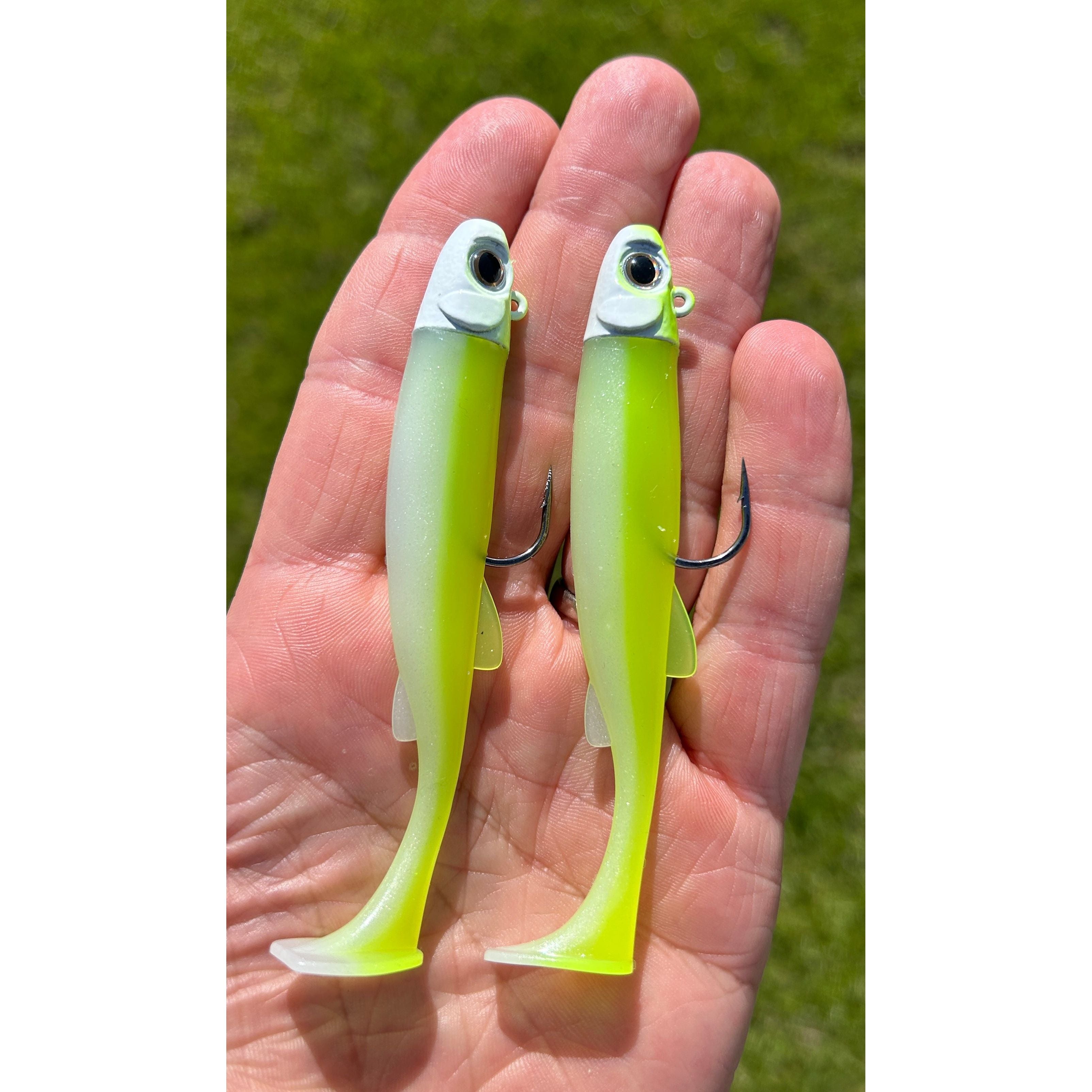 SEADRA PADDLE SHAD DOUBLE COMBO BASS LURE SET (NEW 2025)