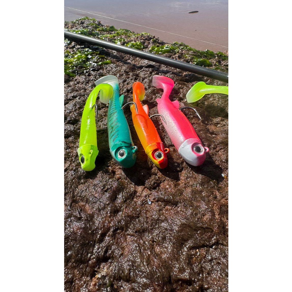 SEADRA PADDLE SHAD DOUBLE COMBO BASS LURE SET (NEW 2025)