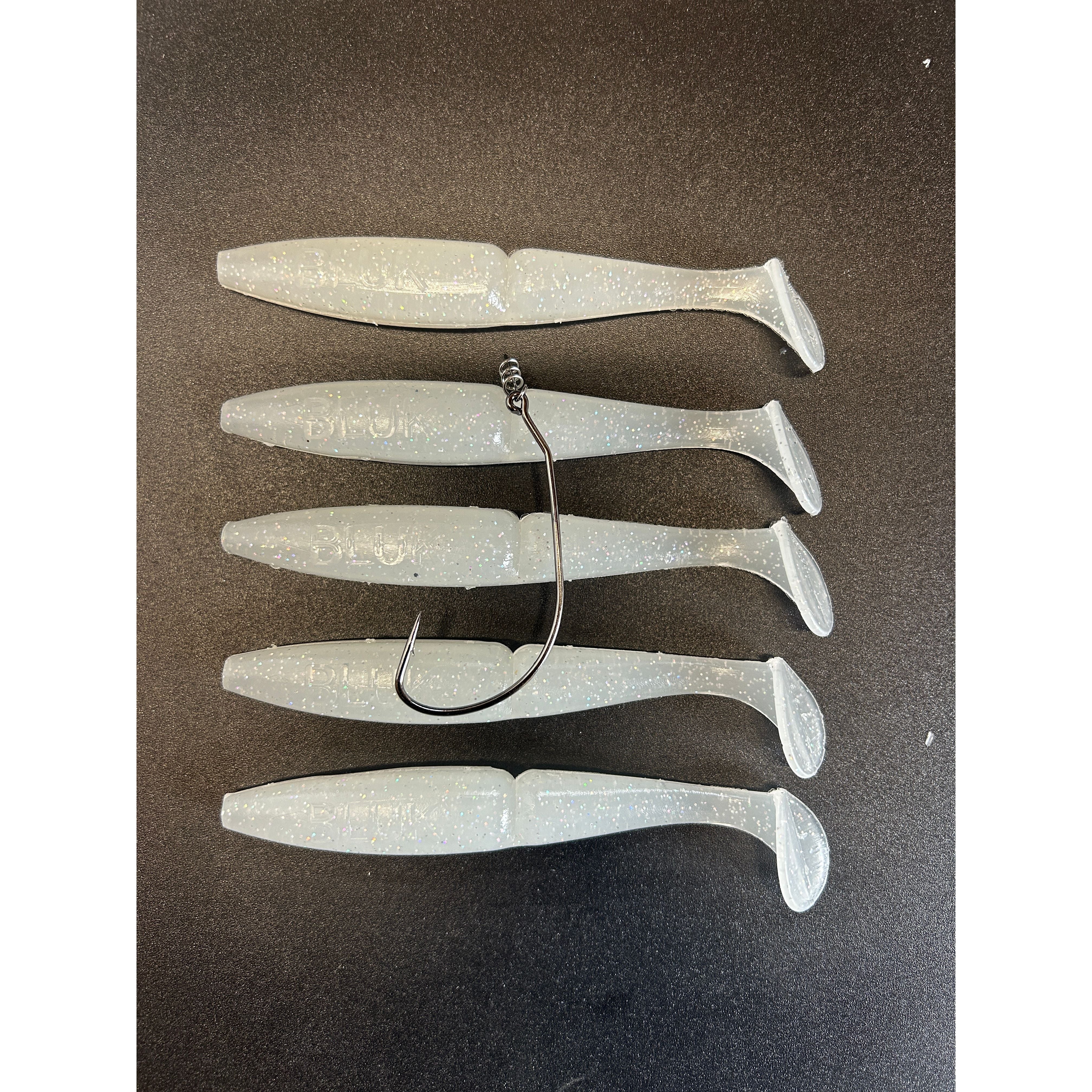 4” Handmade Cornish Split Shad Bass Lure Sets (The Locals Lure)