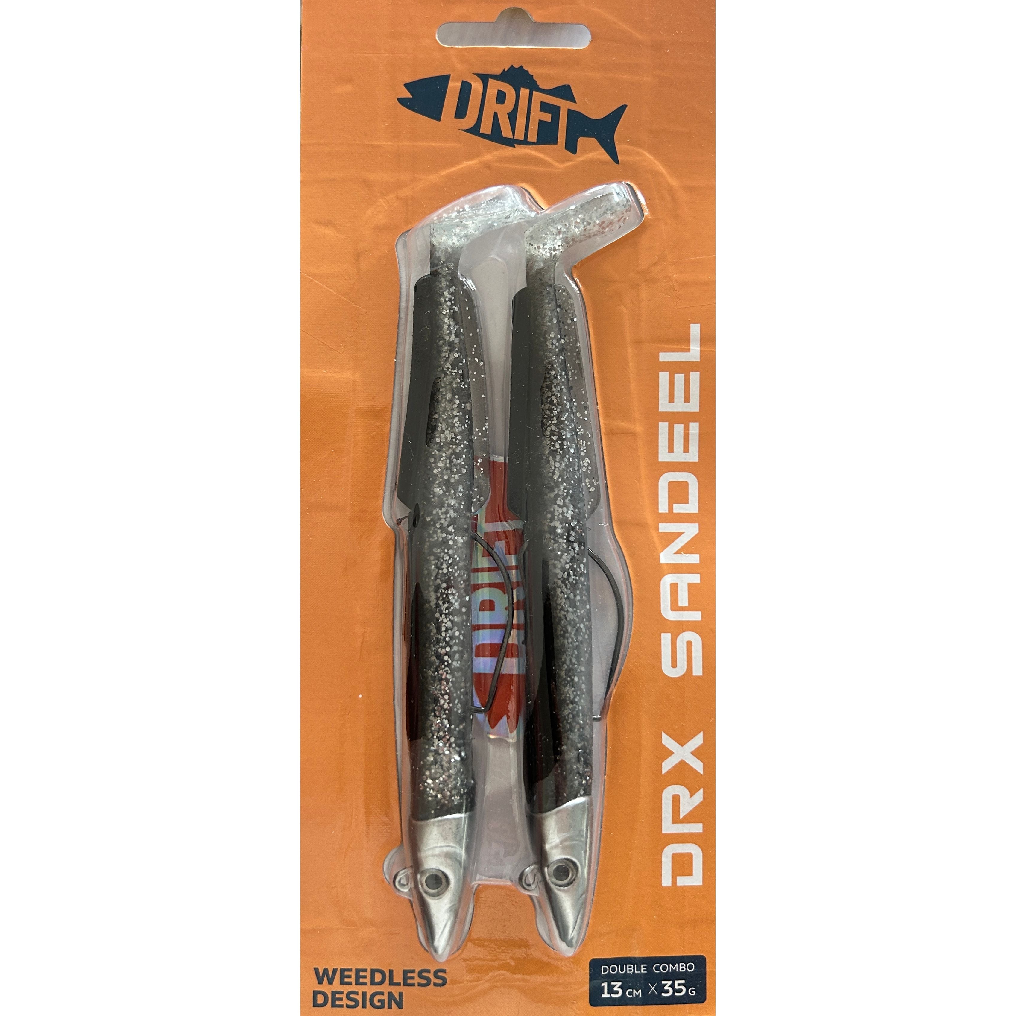 Drift DRX Weedless Sandeel Double Combo Bass Lure
