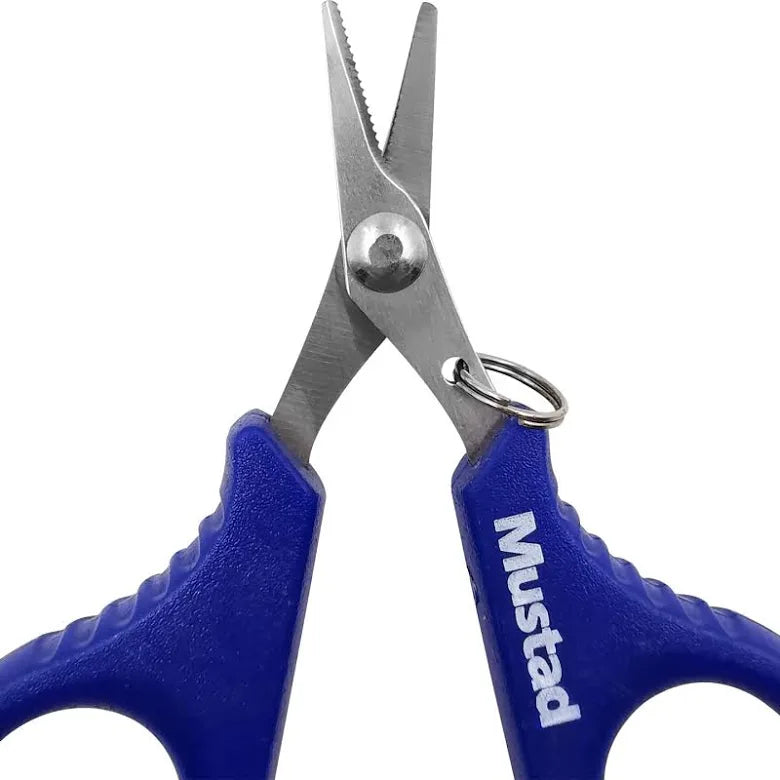 Mustad Serrated Braid Scissors 3.5"