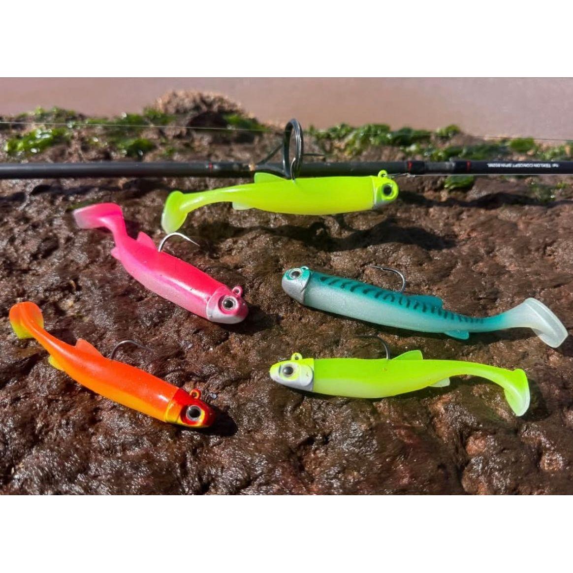SEADRA PADDLE SHAD DOUBLE COMBO BASS LURE SET (NEW 2025)