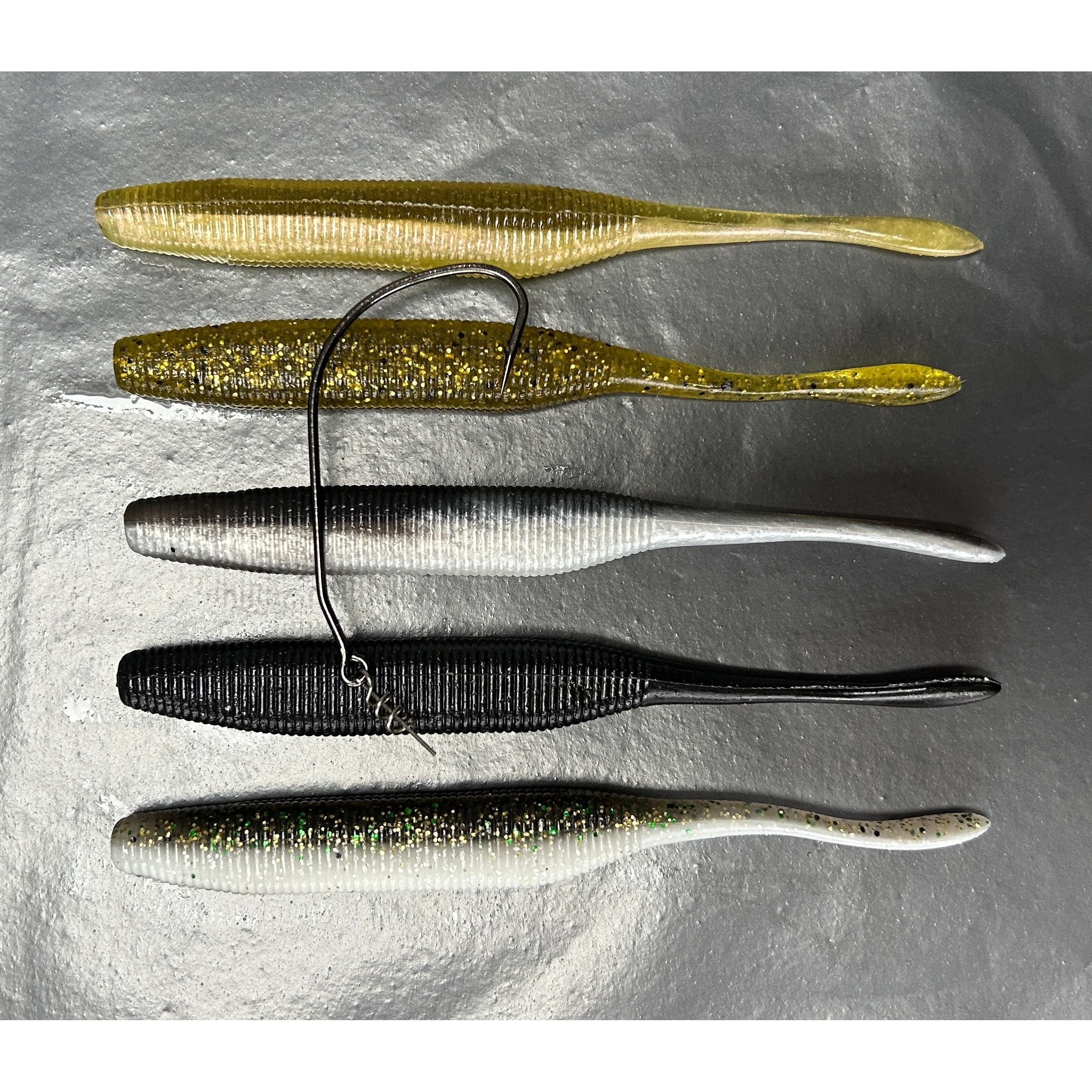 5” Stick Tail Bass Lure Sets