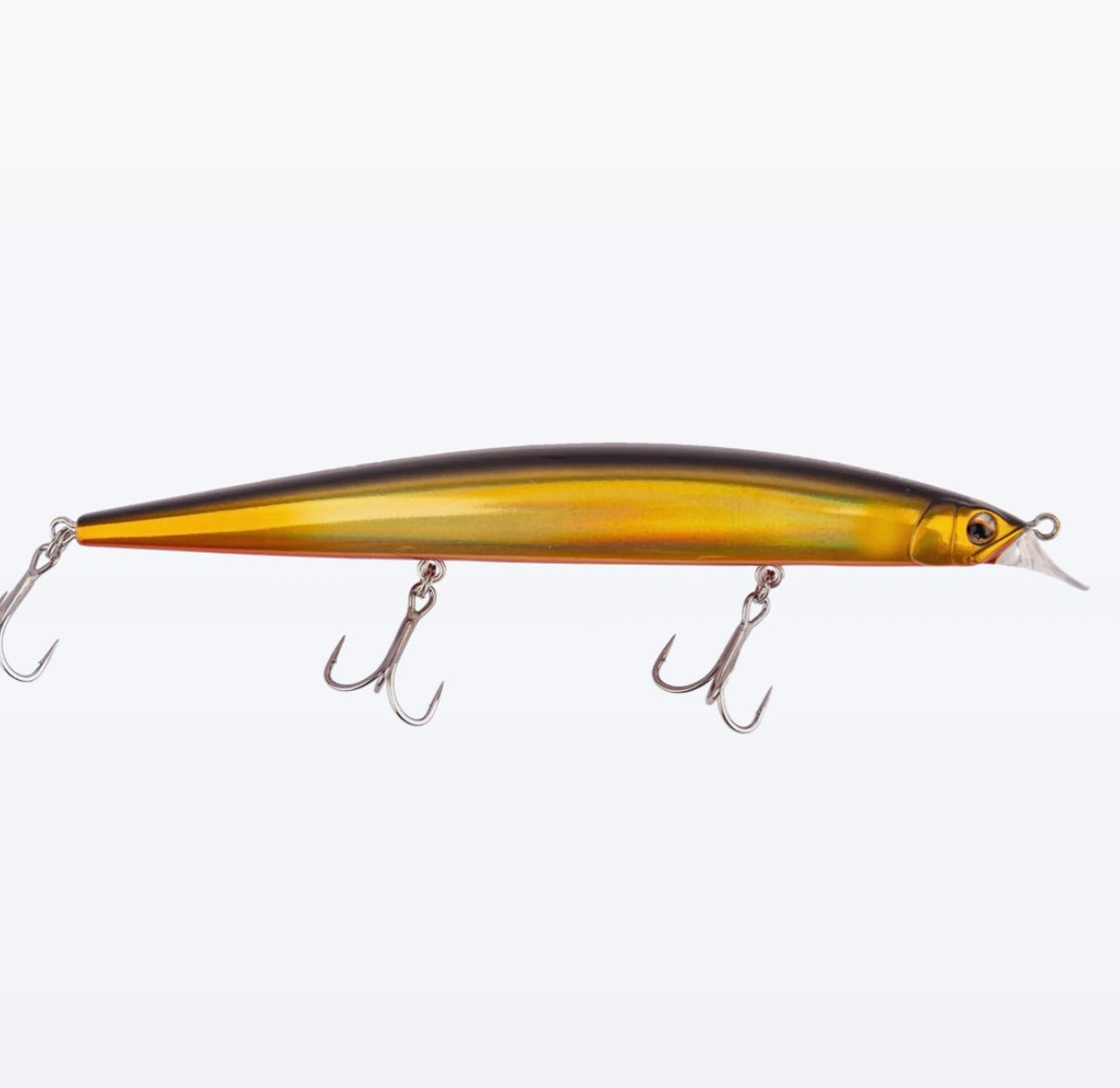 Medium Mustad Gonta Shallow Diving Minnow 110mm Floating & Sinking