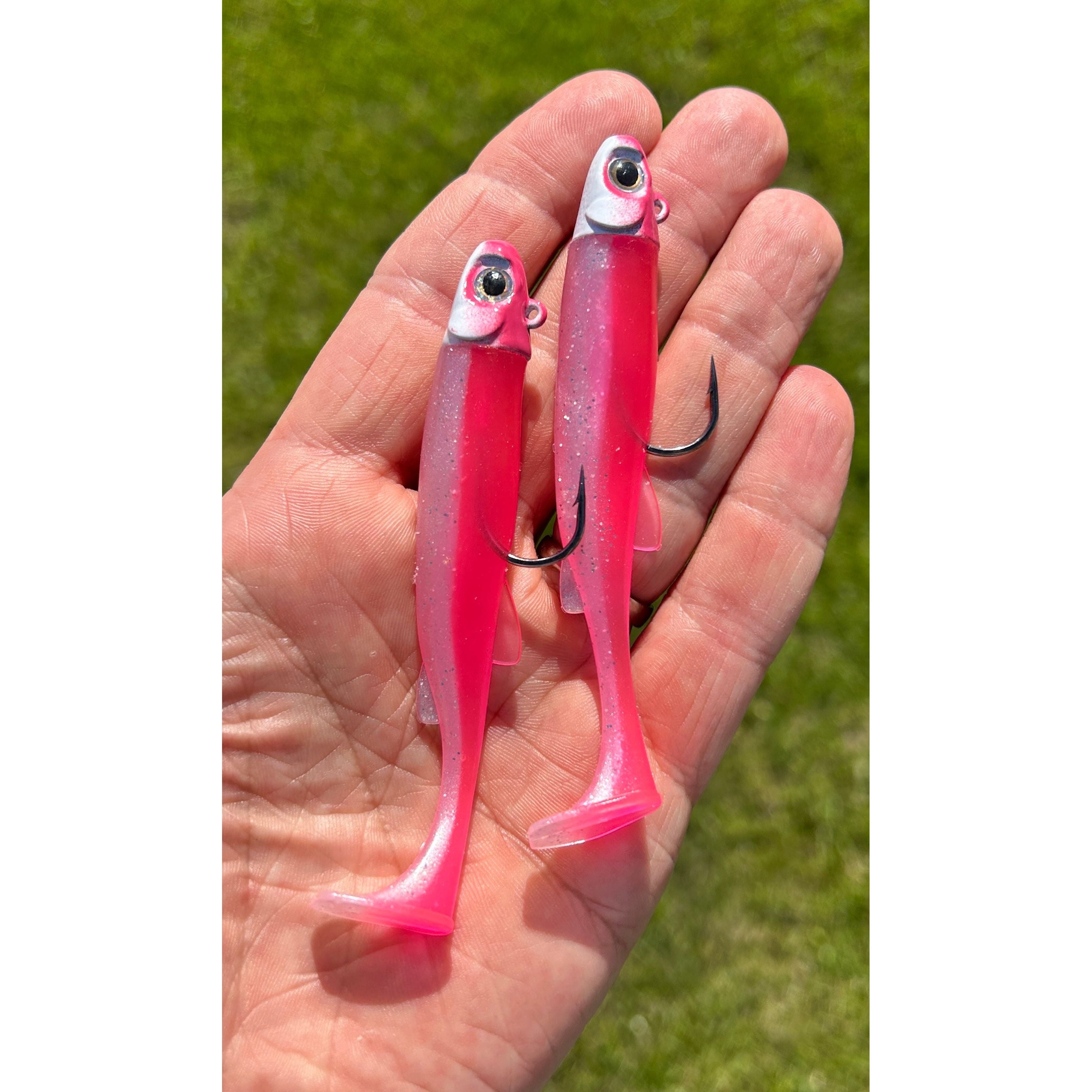 SEADRA PADDLE SHAD DOUBLE COMBO BASS LURE SET (NEW 2025)
