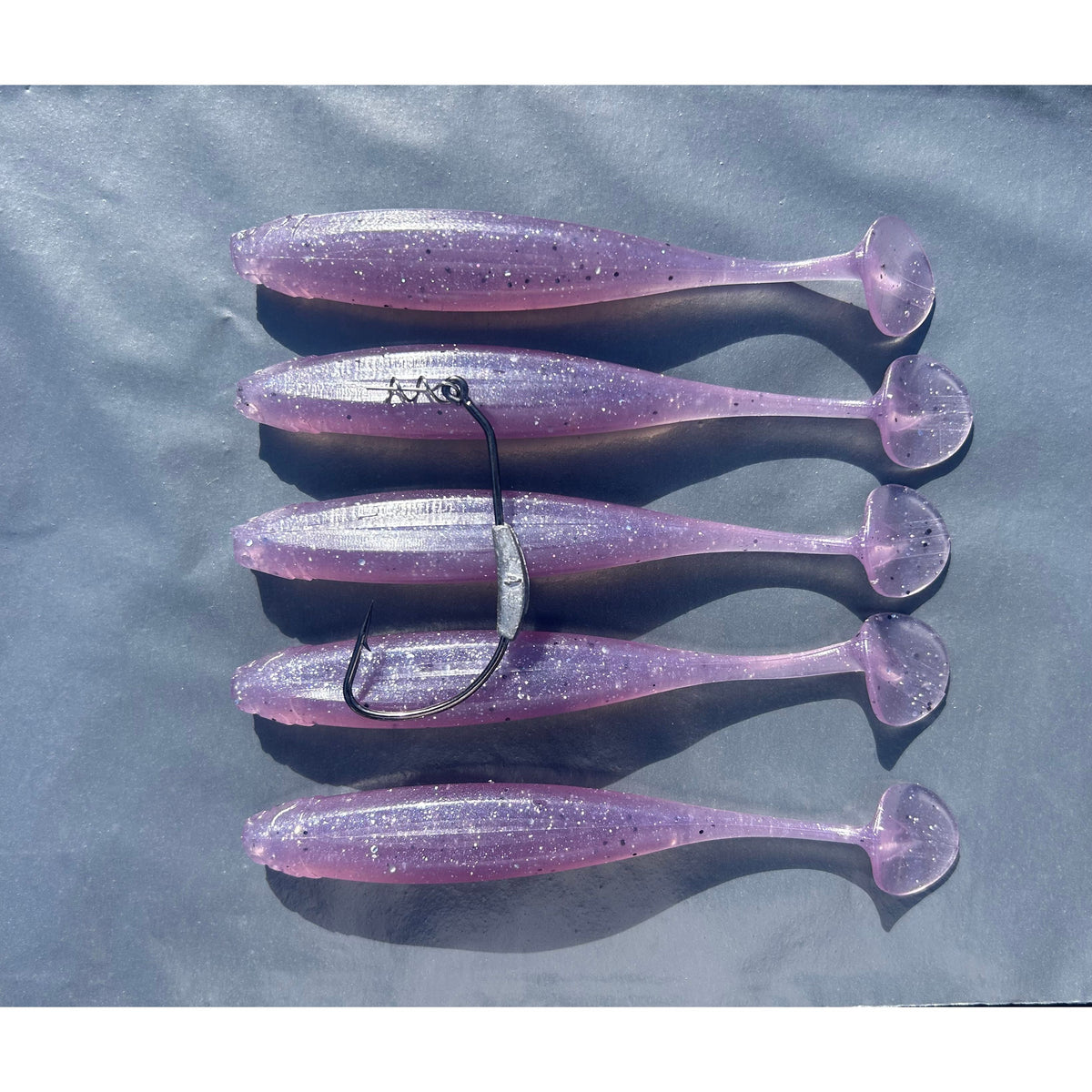 4.5” Handmade Cornish Shads Bass Lure Sets