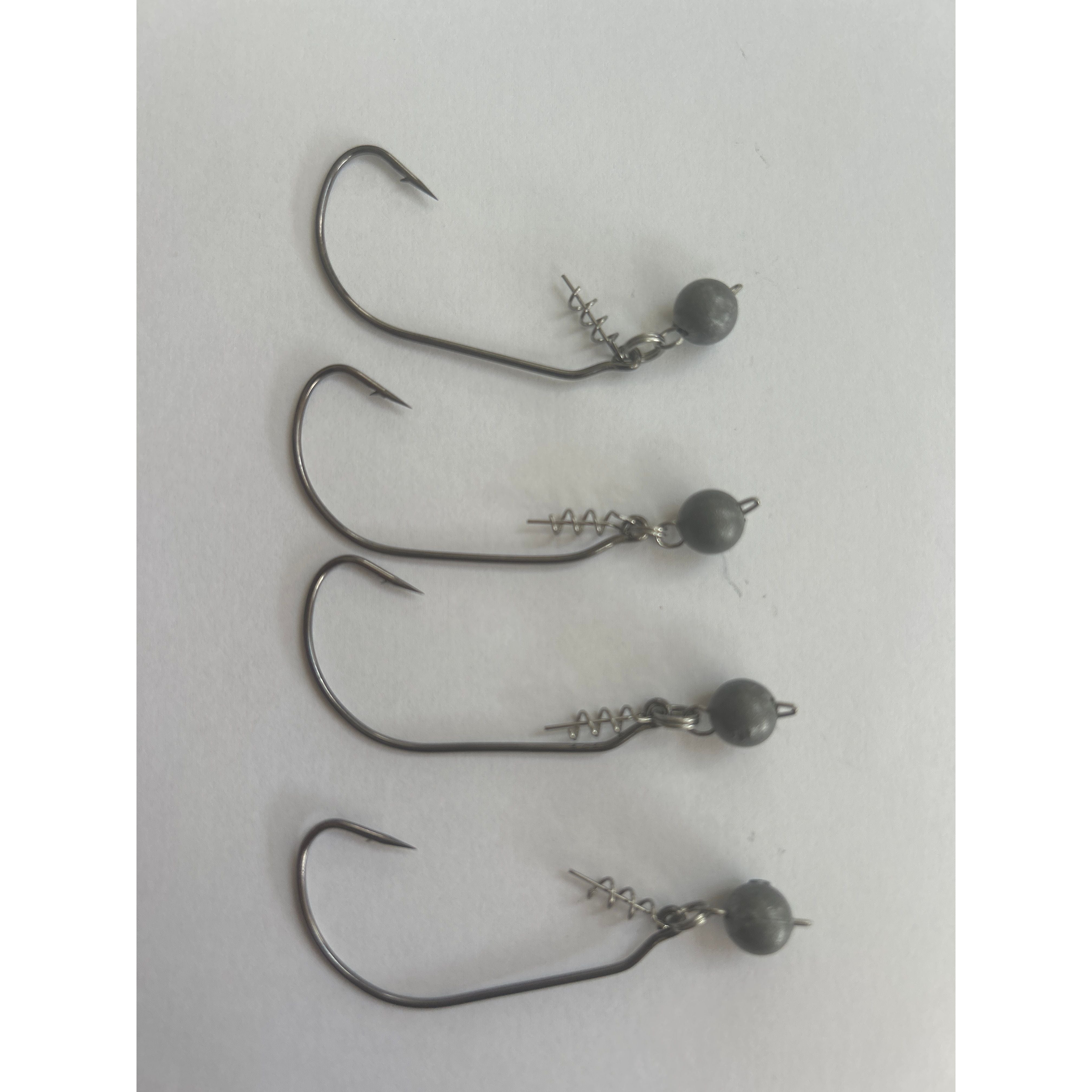 Twistlock Weedless Weighted Ball/Cheb Bass Hooks