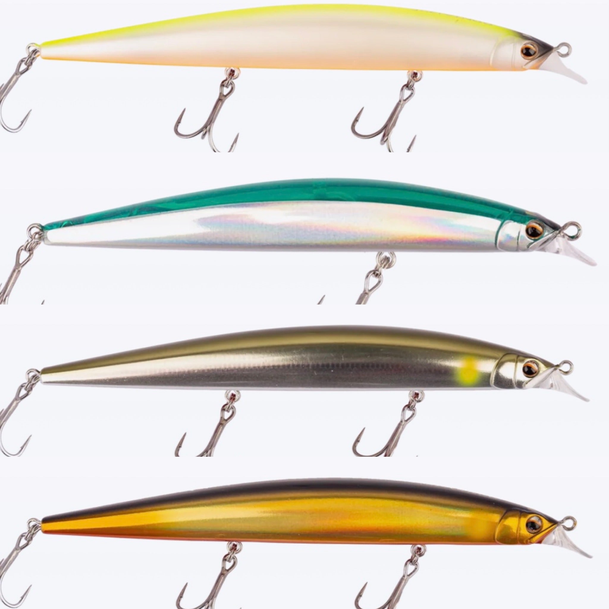 Medium Mustad Gonta Shallow Diving Minnow 110mm Floating & Sinking