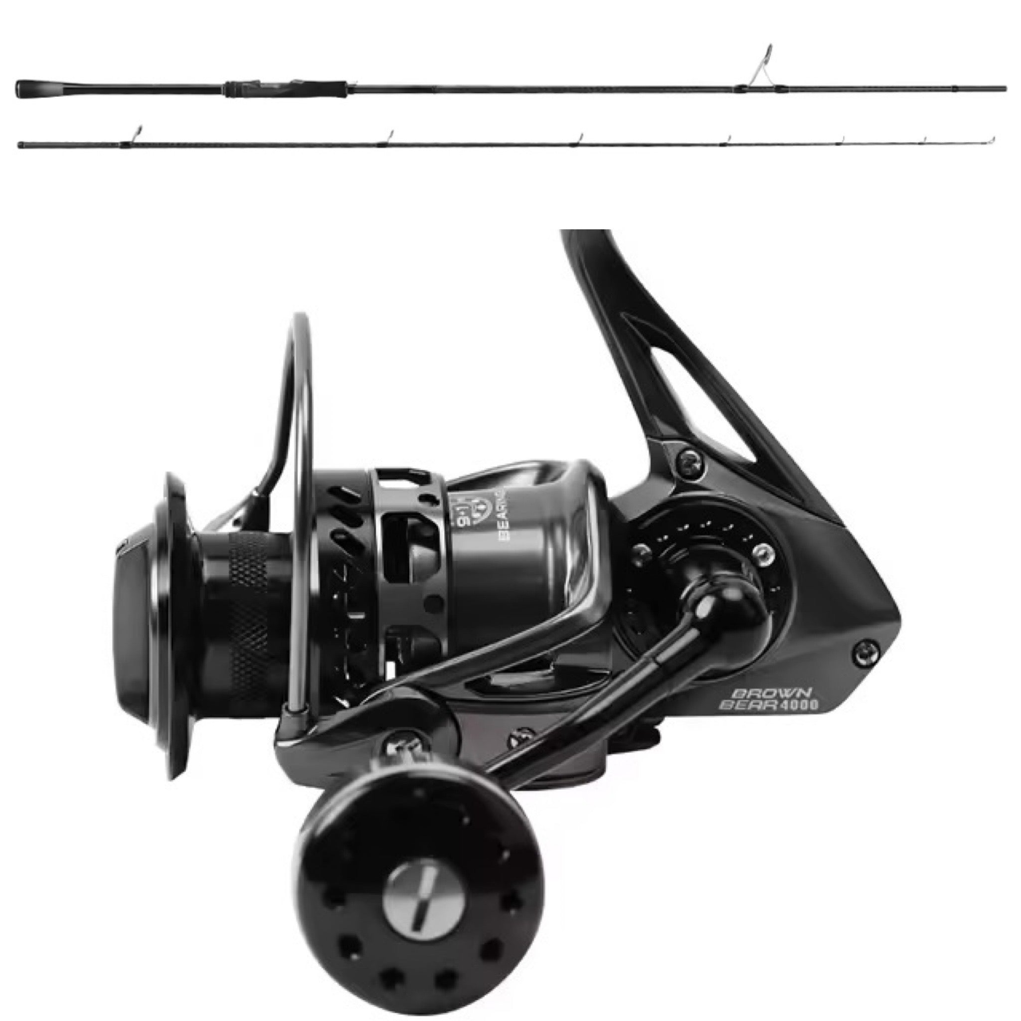 Surf Rod & Reel Bass Combo
