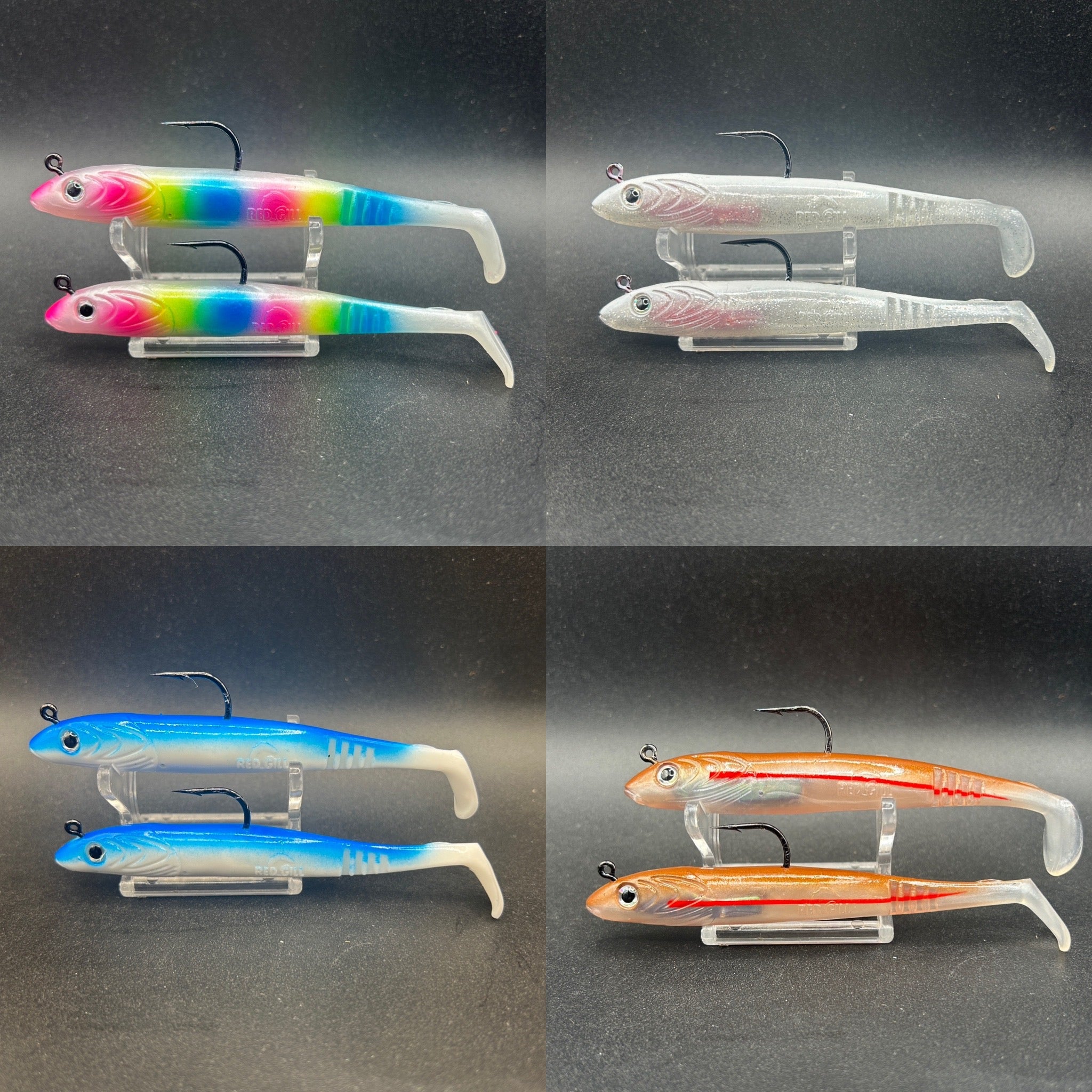 Red Gill Bass Assasins Combo Lure Pack 4.5” 16.5g