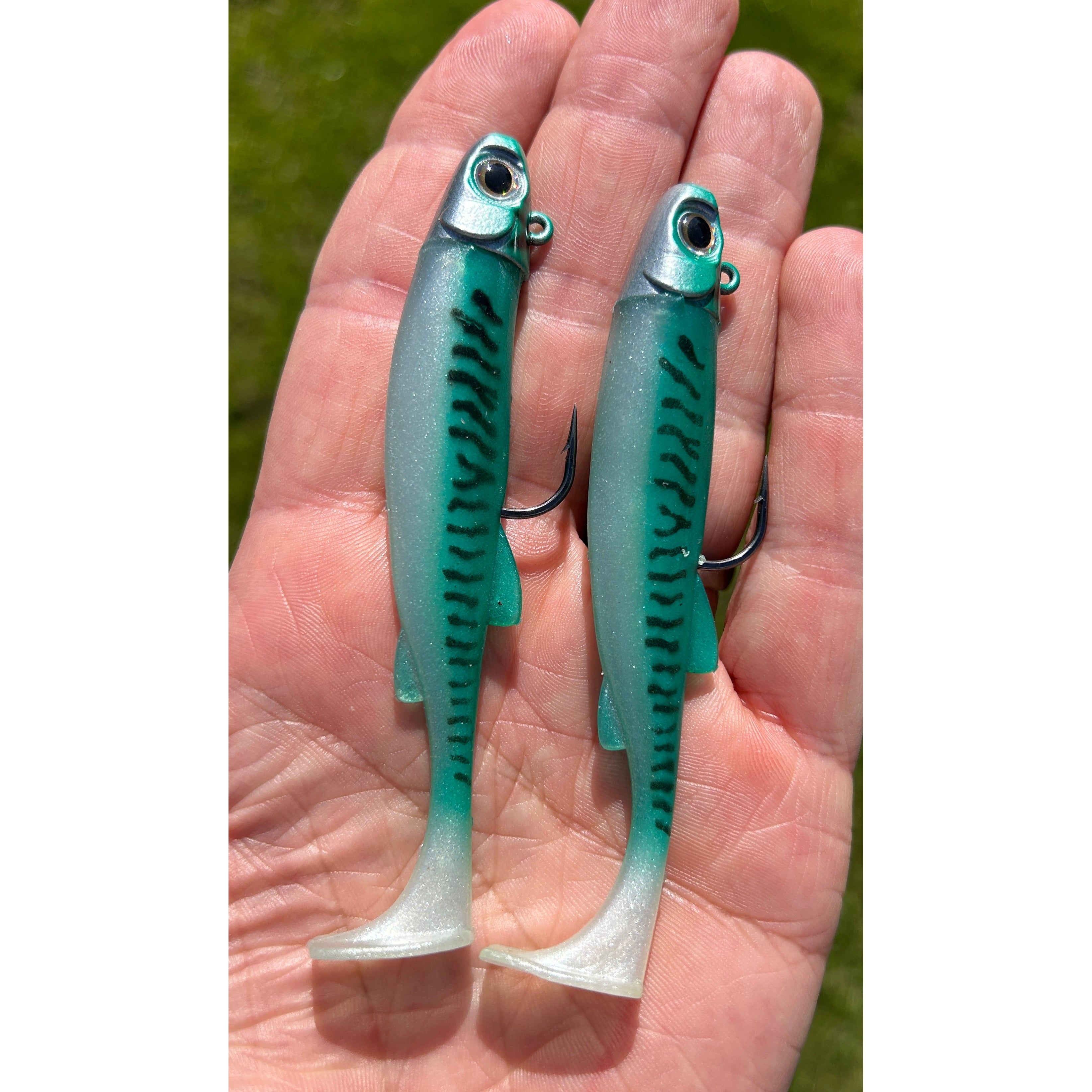 SEADRA PADDLE SHAD DOUBLE COMBO BASS LURE SET (NEW 2025)