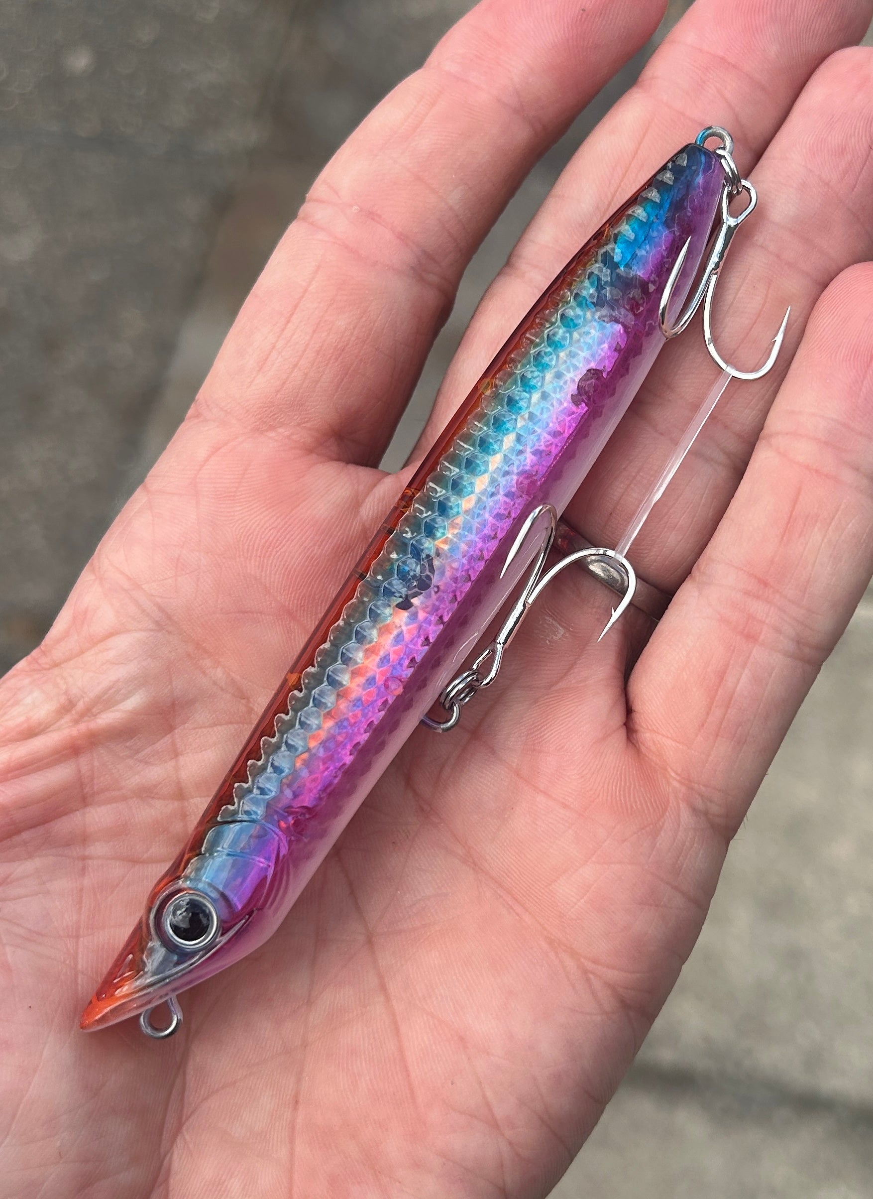 Drift Surf Minnow Medium Topwater Surface Bass Lure 125mm 20g