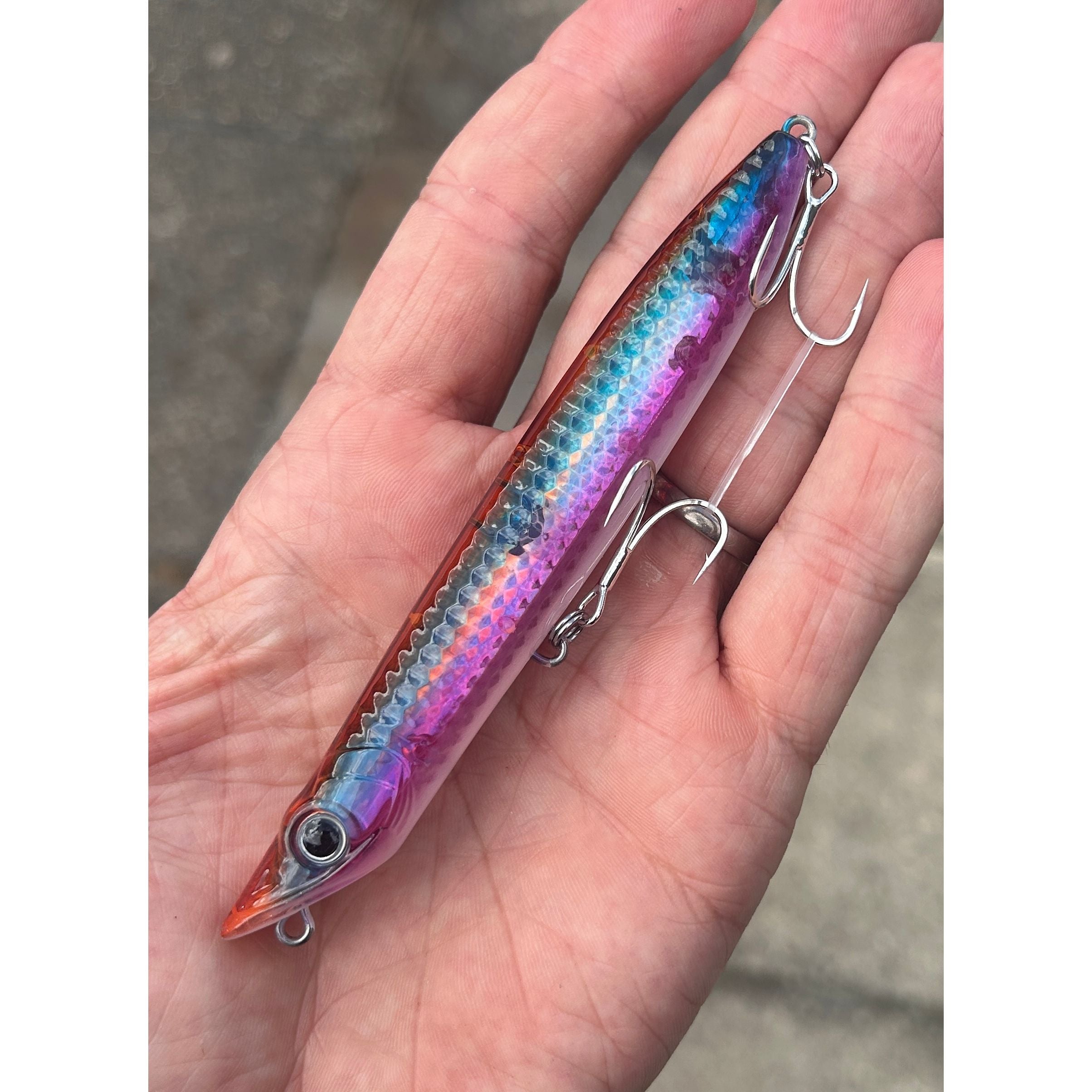 Drift Surf Minnow Medium Topwater Surface Bass Lure 125mm 20g